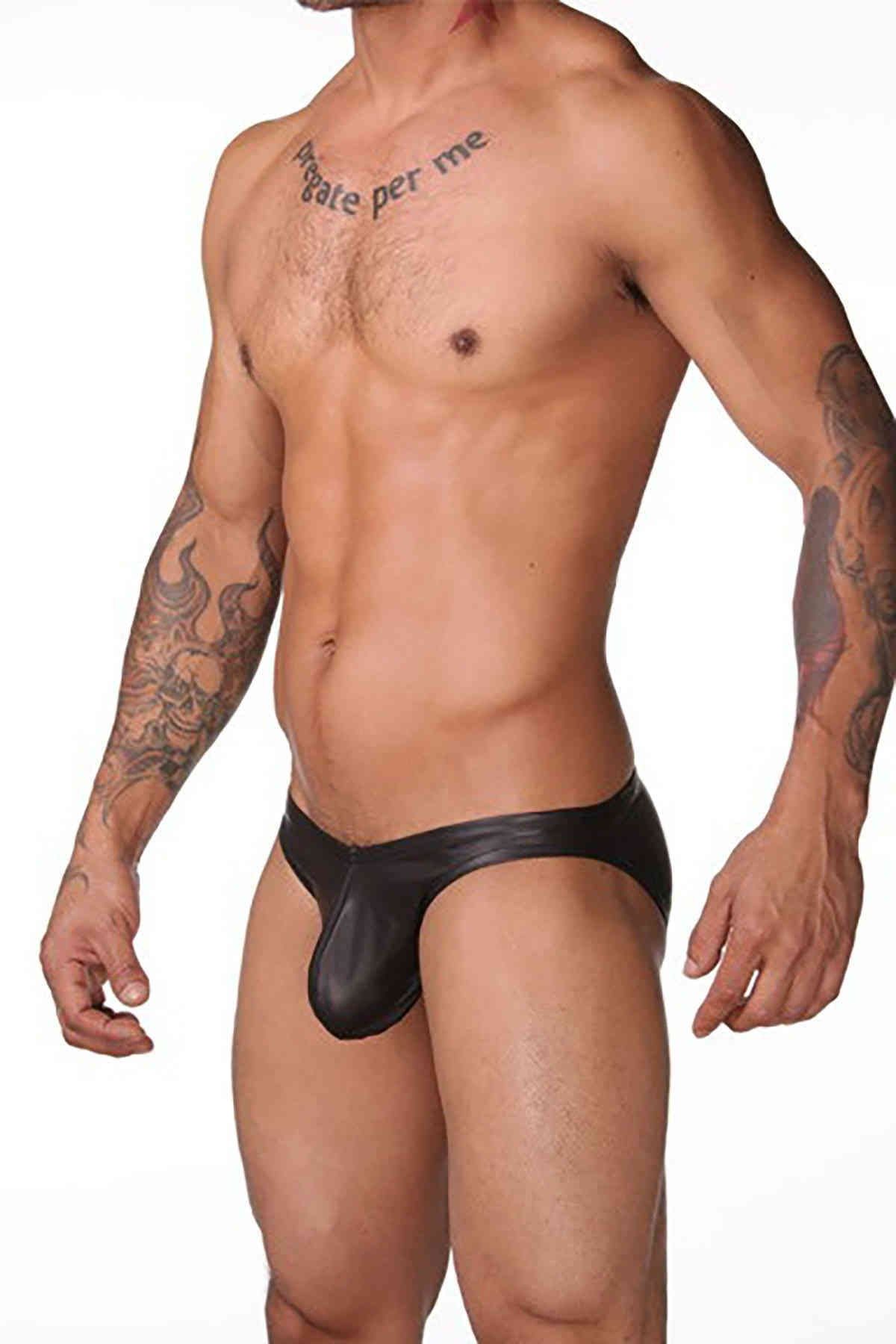 Bukosh Deri Seksi Erkek Slip