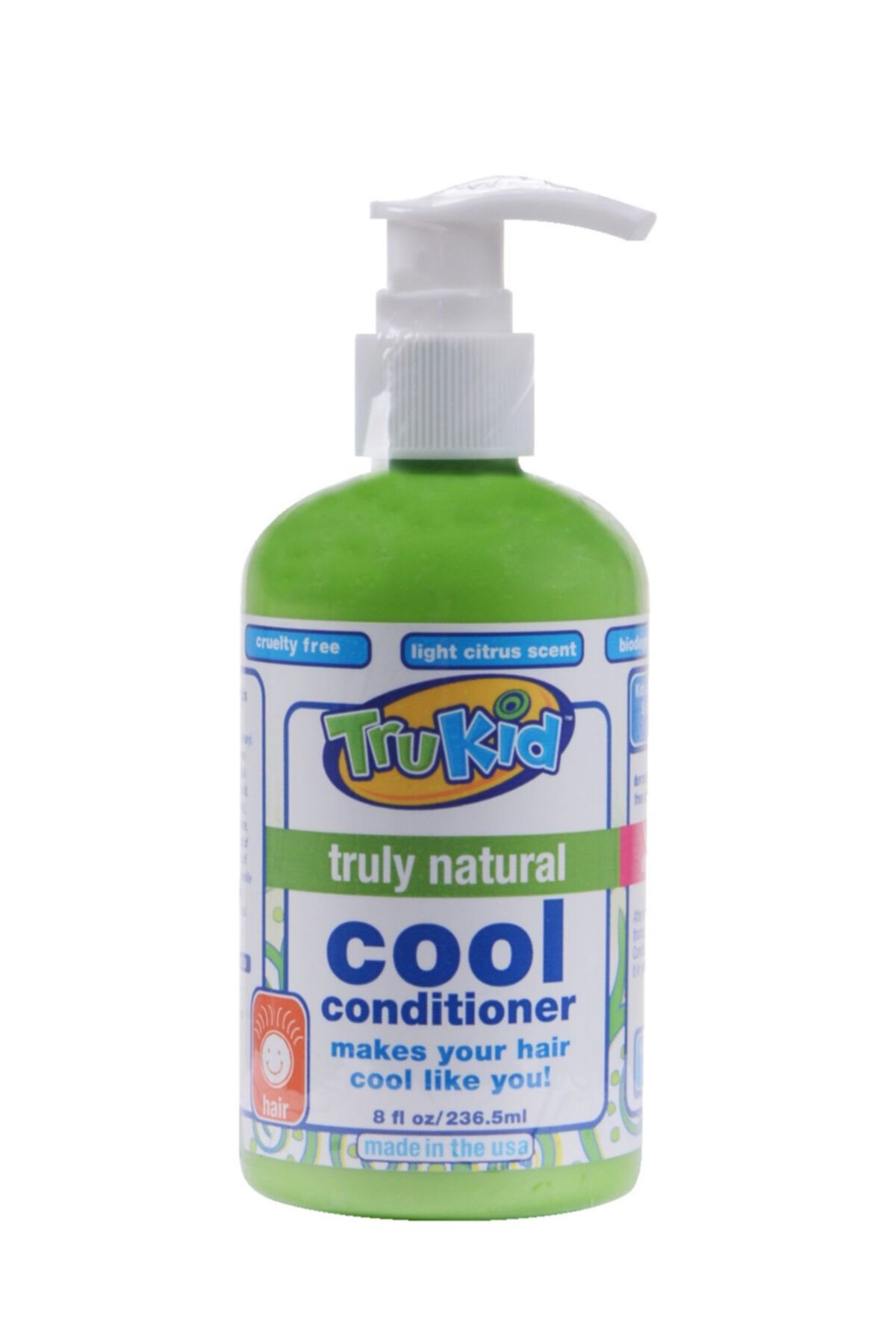 Trukid Cool Conditioner - Çocuklara Özel Tamamen Doğal Içerikli Saç Kremi 236 Ml.