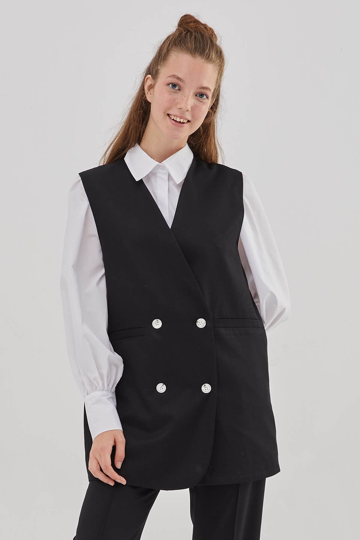 Hooopstore Blazer Yelek - Siyah