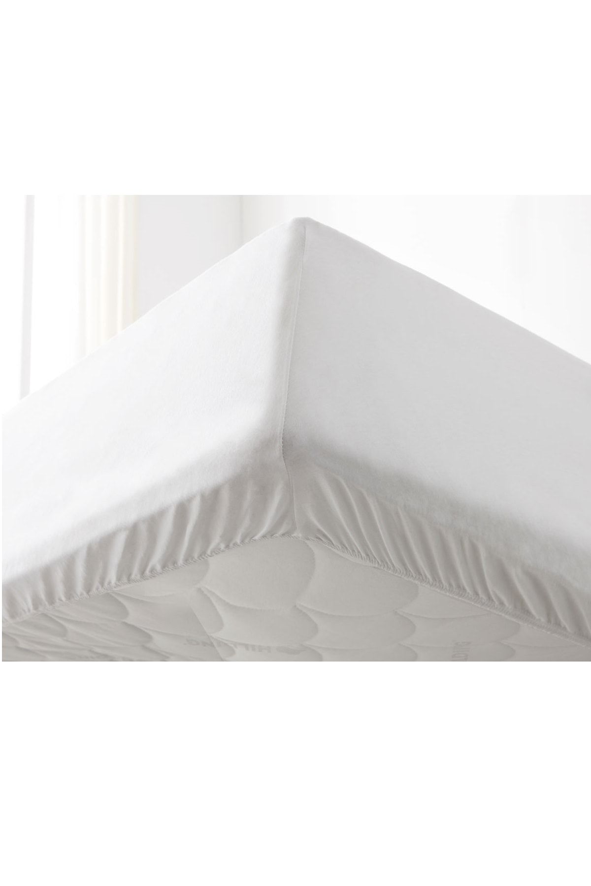 makiteks Polypamuk Ranforce Lastikli Çarşaf 120x200 (30 Cm Derin Flaplı) , Maki Beyaz