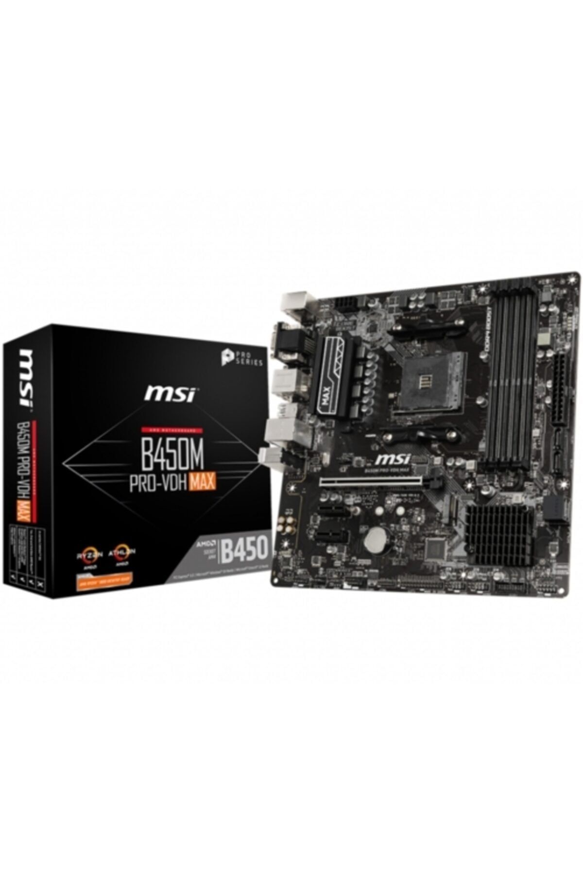MSI B450m Pro-vdh Max Ddr4 S+v+gl Am4 (matx)