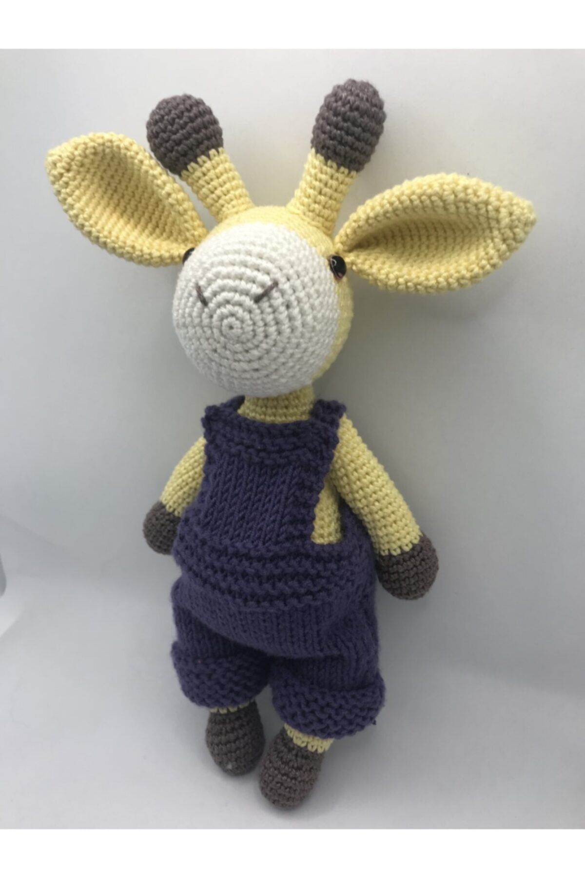 Kuark Baby Amigurumi El Örgüsü Oyuncak Zürafa
