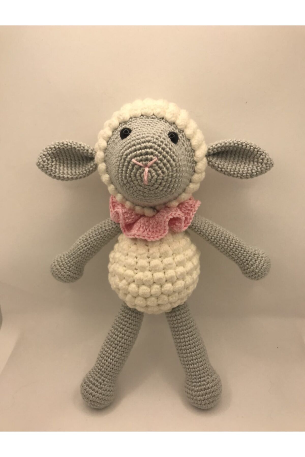 Kuark Baby Amigurumi El Örgüsü Oyuncak Uyku Arkadaşı Kuzucuk