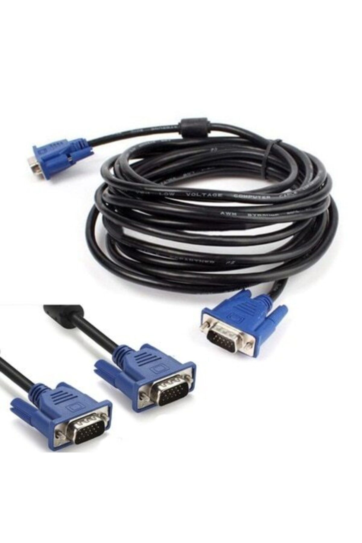 Class Monitör Kablosu Vga - Vga 3 Metre Vga Kablosu 3 Mt