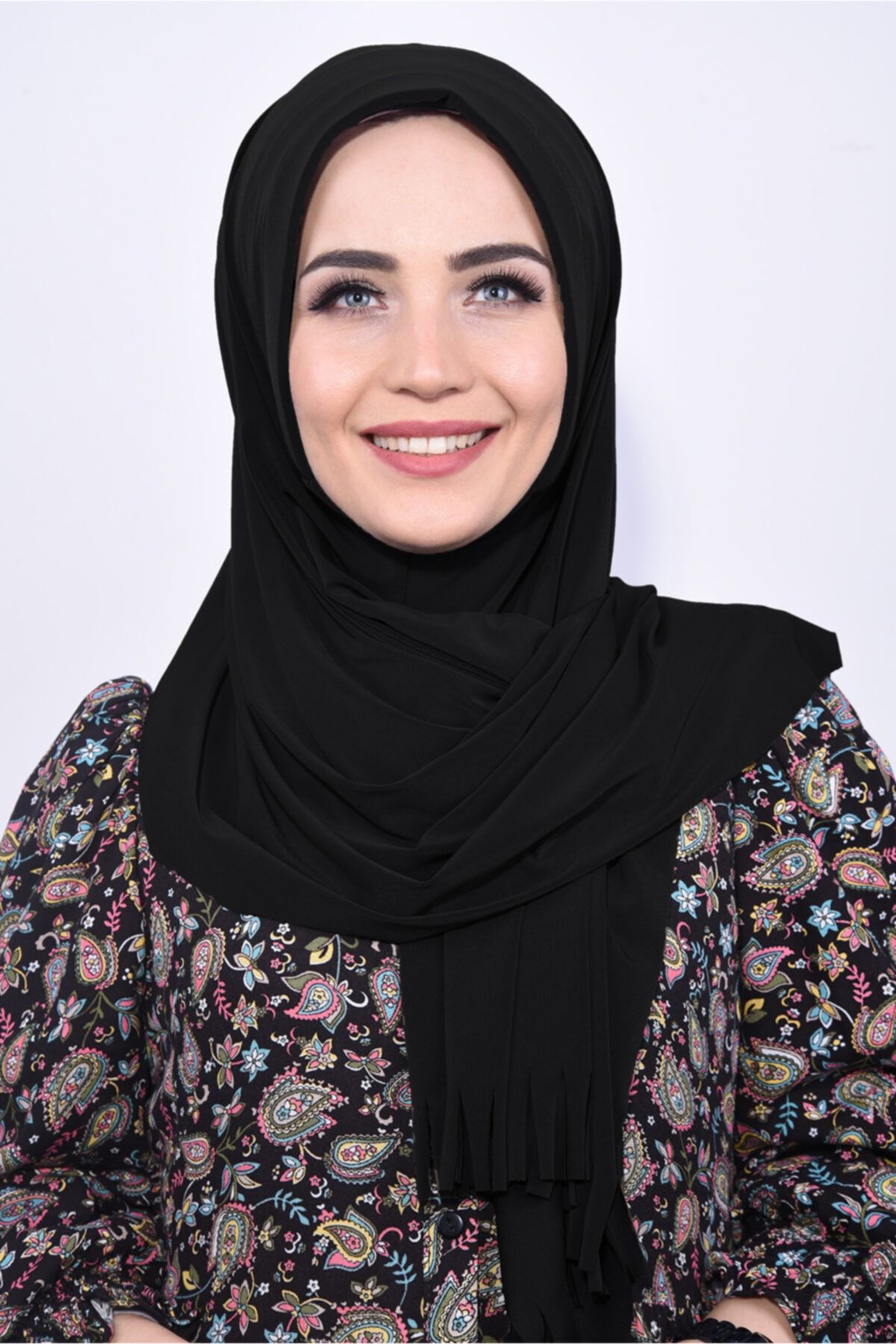 Nowa Scarf Pratik Hijab Şal Siyah