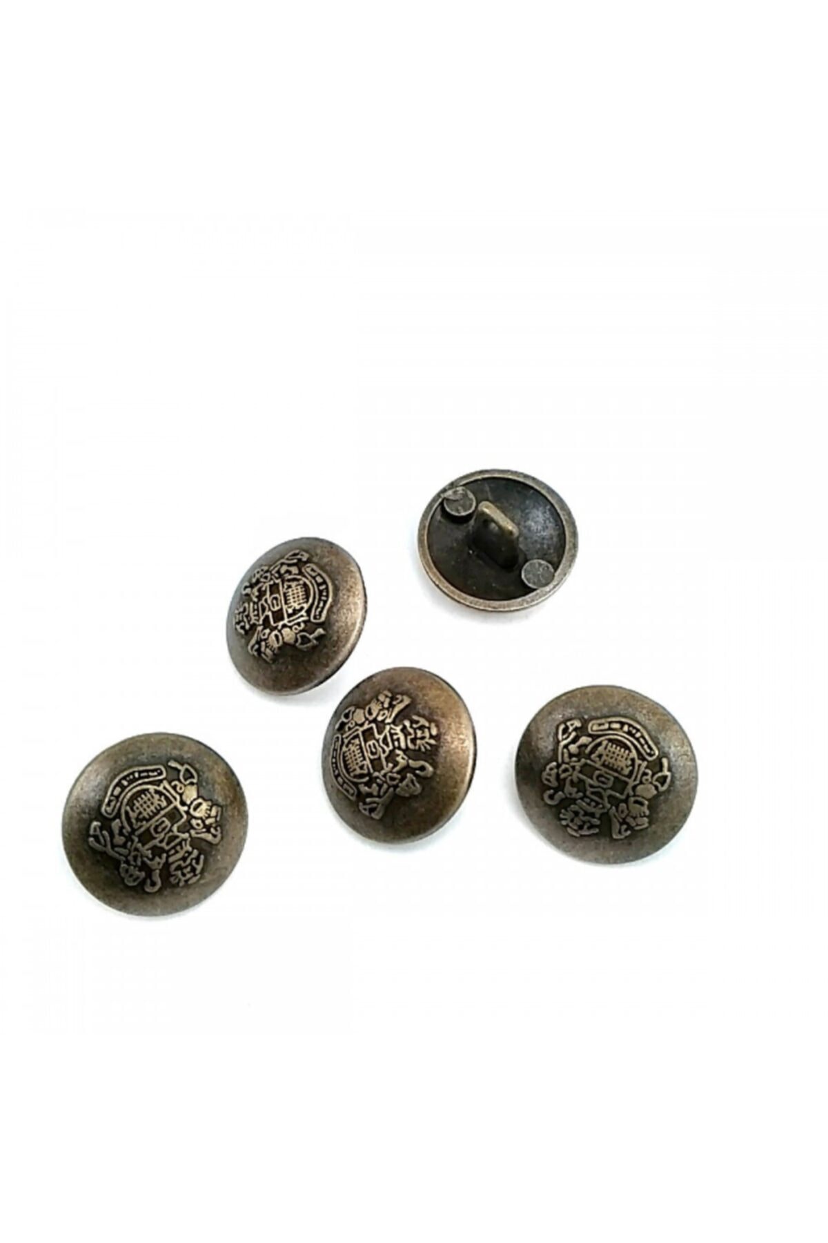 Şentürk aksesuar 15 Mm Blazer Desenli Ayaklı Düğme D-1875