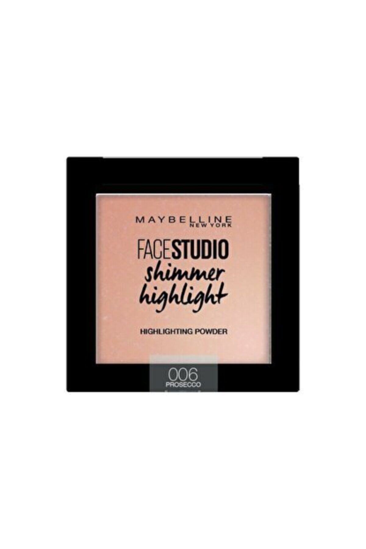 Maybelline New York Aydınlatıcı - Face Studio Shimmer Highlight 006 Prosecco