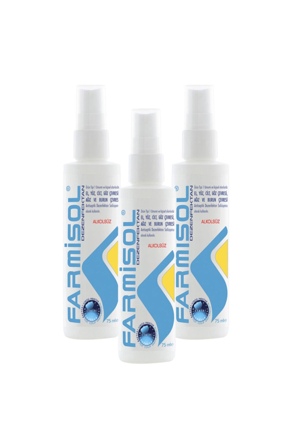 Farmisol Dezenfektan - Kişisel Kullanım 75 Ml 3'lü