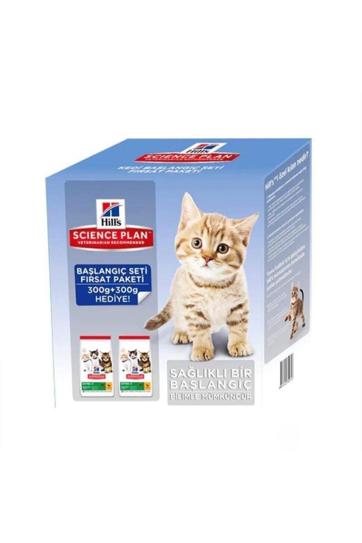Hill's Starter Kit Yavru Kedi Başlangıç Seti 300 + 300 gr Kuru Mama + Yaş Mama + Oyuncak