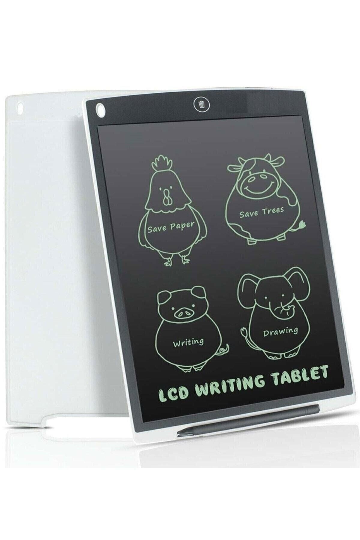 Asfal Taşınabilir Lcd 8.5 Inç Dijital Kalemli Çizim Yazı Tahtası Not Yazma Eğitim Tableti Writing Tablet