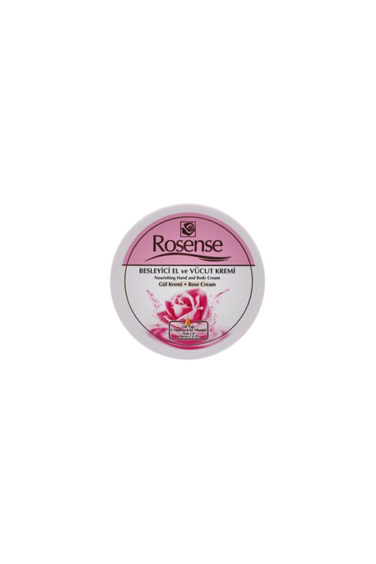 Rosense El Vücut Kremi Gül Kokulu Kavanoz 250 ml
