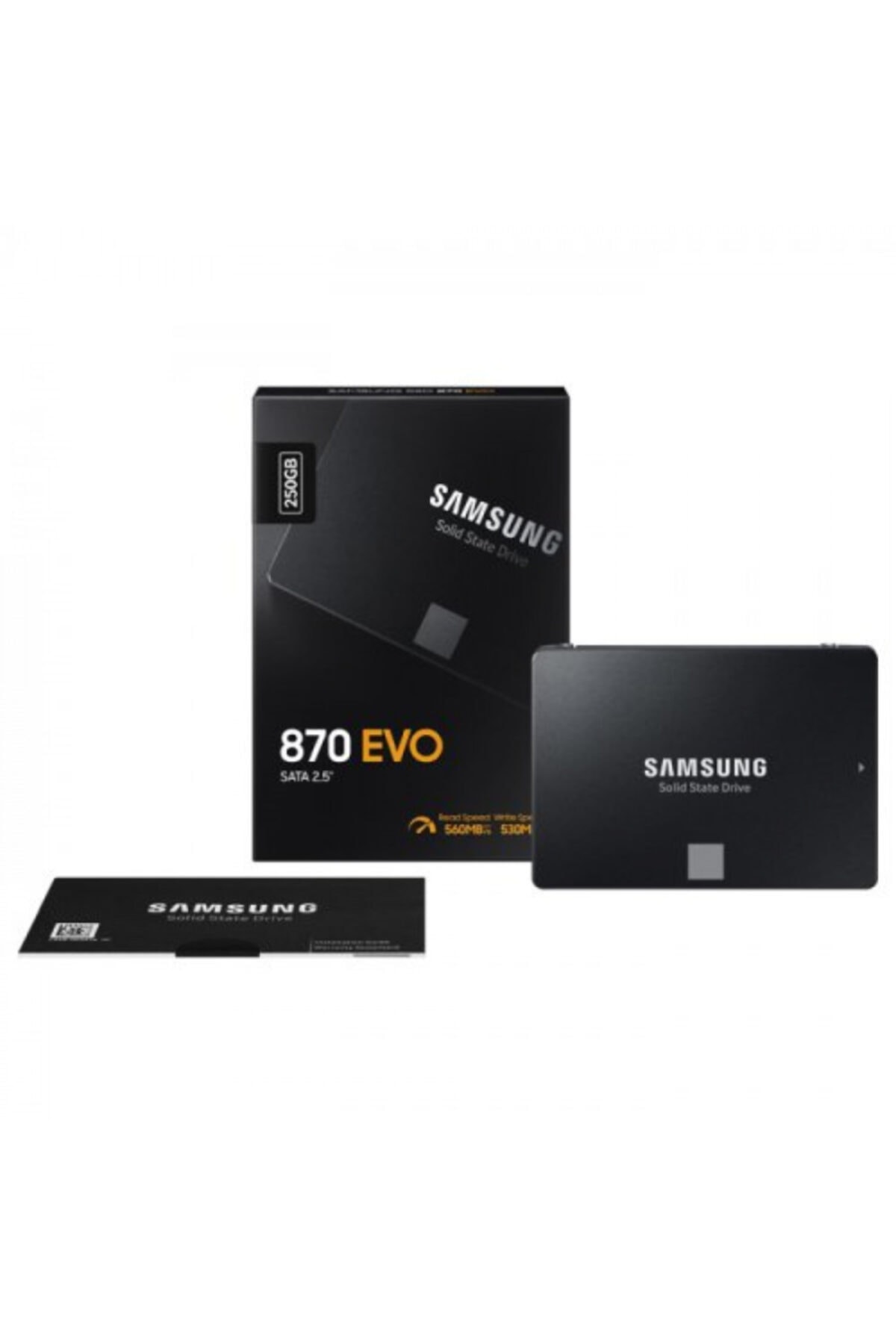 Samsung Mz-77e250bw 870 Evo 250gb 560/530, 2,5\