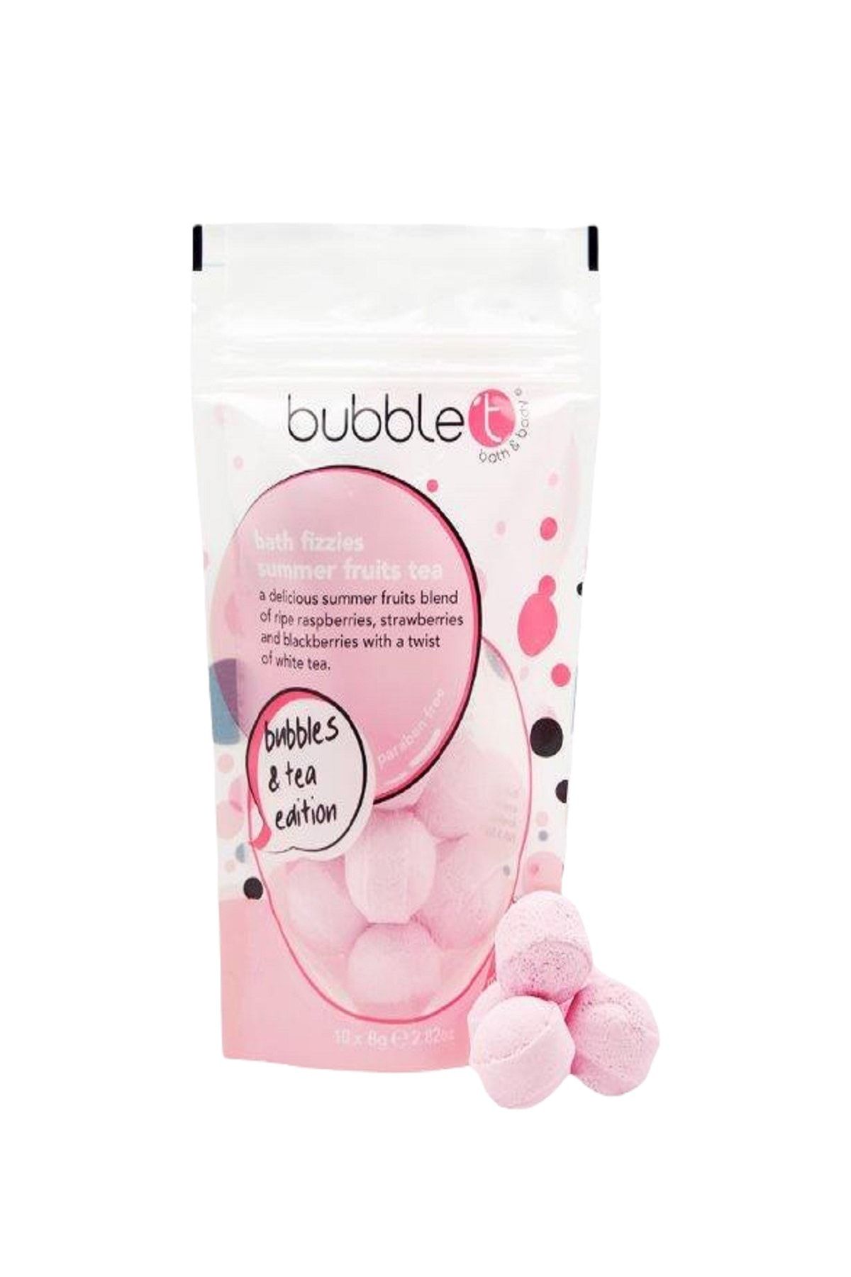 Bubble T Kozmetik Yaz Meyveleri Mini Banyo Topları (10X8G)