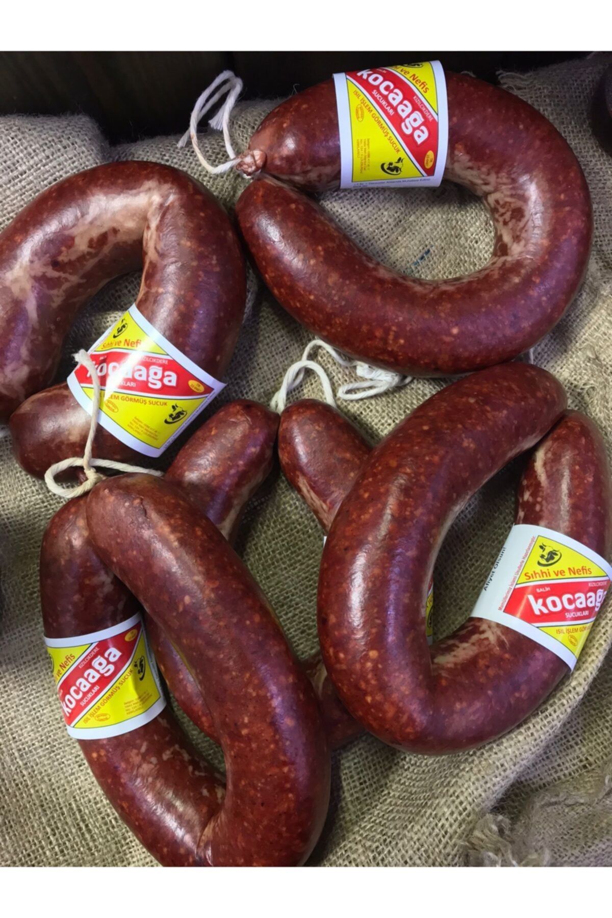 Kocaağa Sucuk Kocaağa Kangal Sucuk ( %100 Dana Kangal ) - 5000gr ( +/- 50 Gr)
