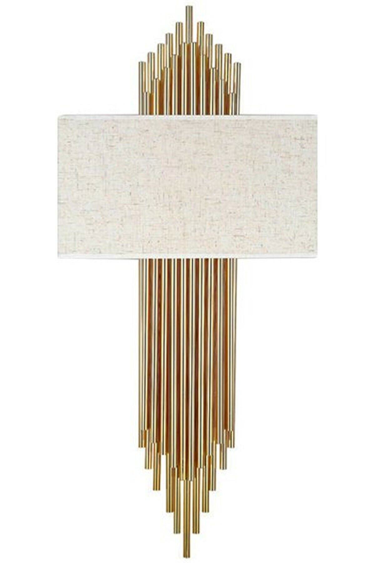 WAST LİGHT Abajurlu Kumaş Şapkalı Aplik