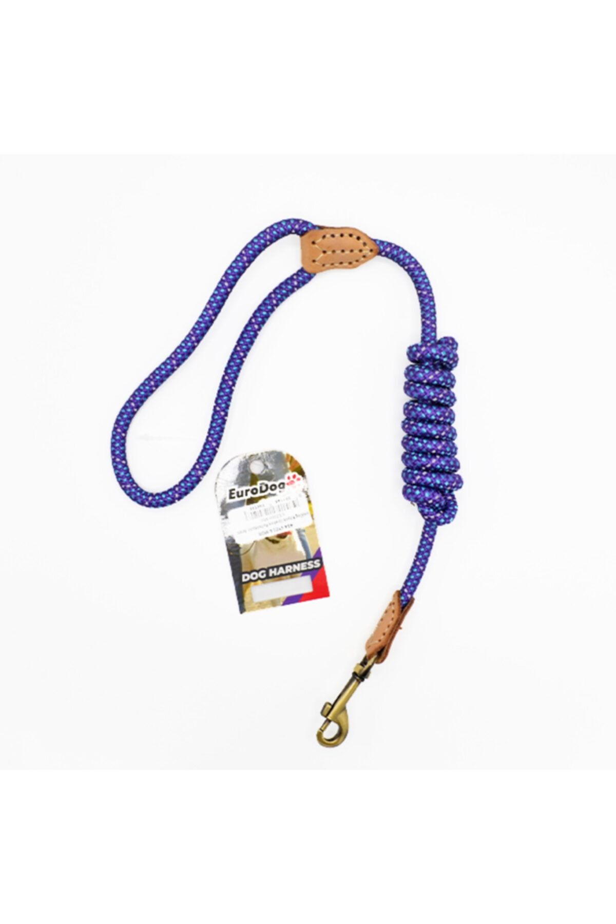 Durbuldum Eurodog Köpek Uzatma Reflektörlü 8mm X 120cm Mor