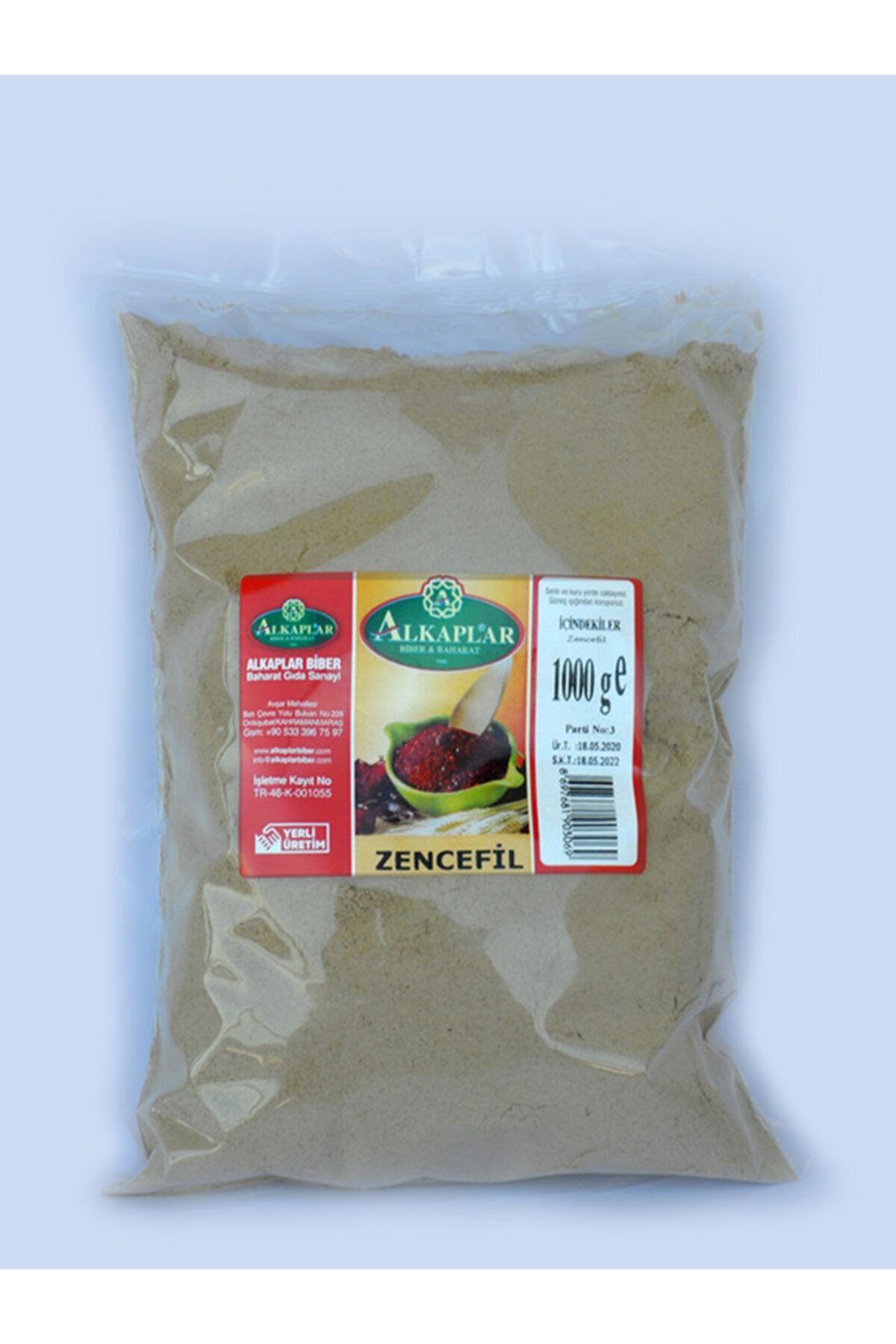Alkaplar Zencefil 1000 Gram