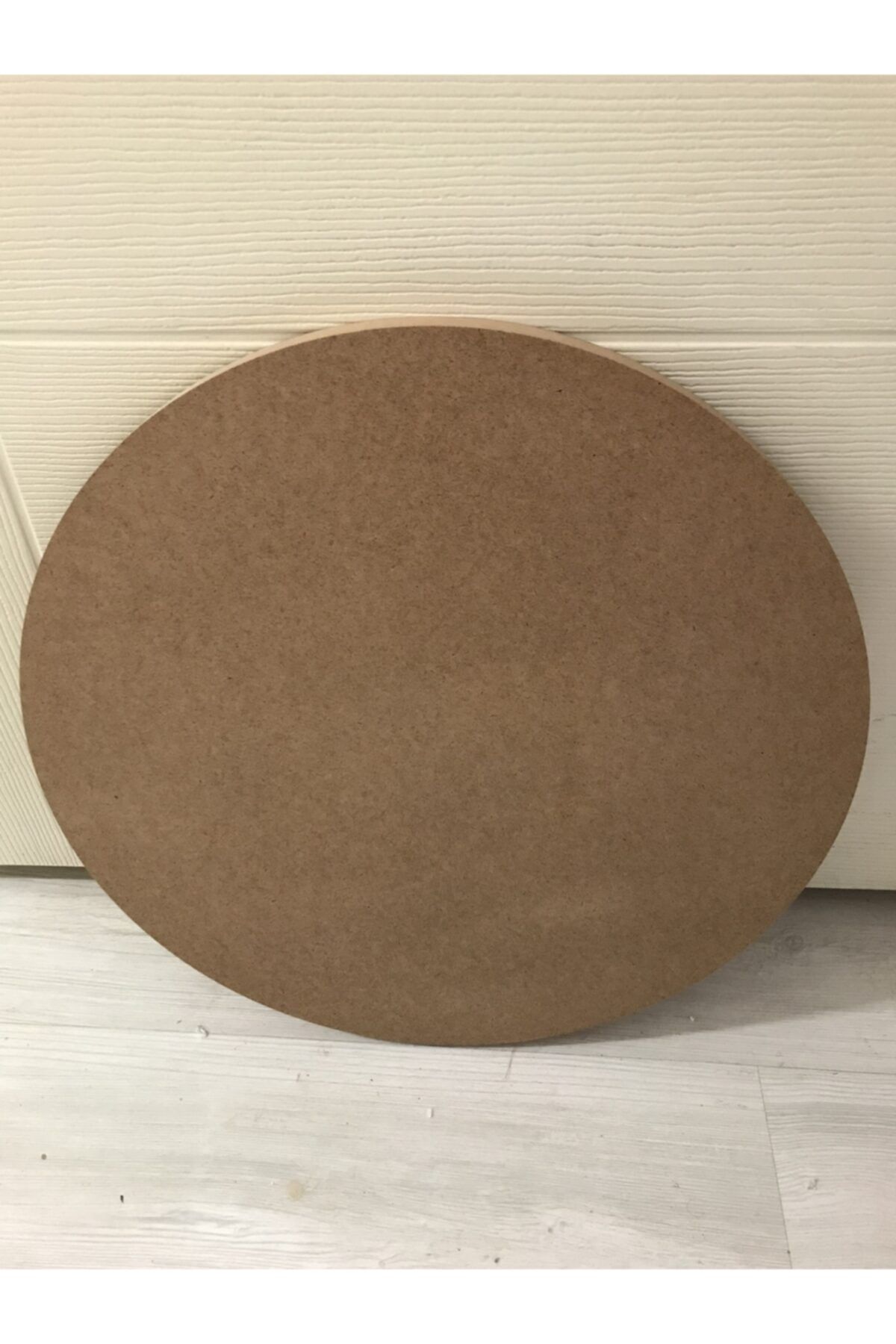 damila 18mm 1.kalite Ham Mdf Tabla 37cm Çapında 1 Adet