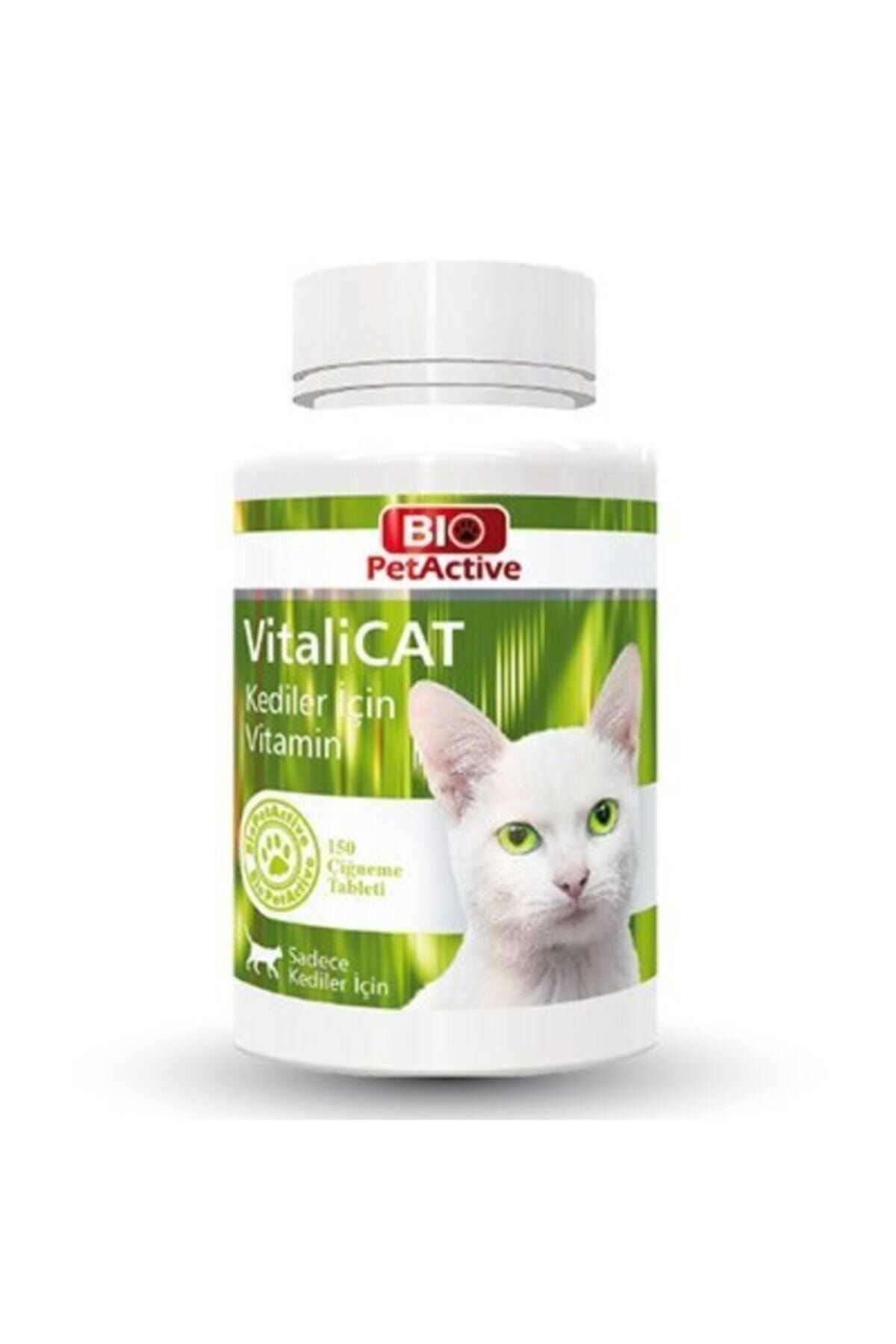 Pet Active Vitalicat Kediler Için Multivitamin Tableti 150 Adet 75 Gr
