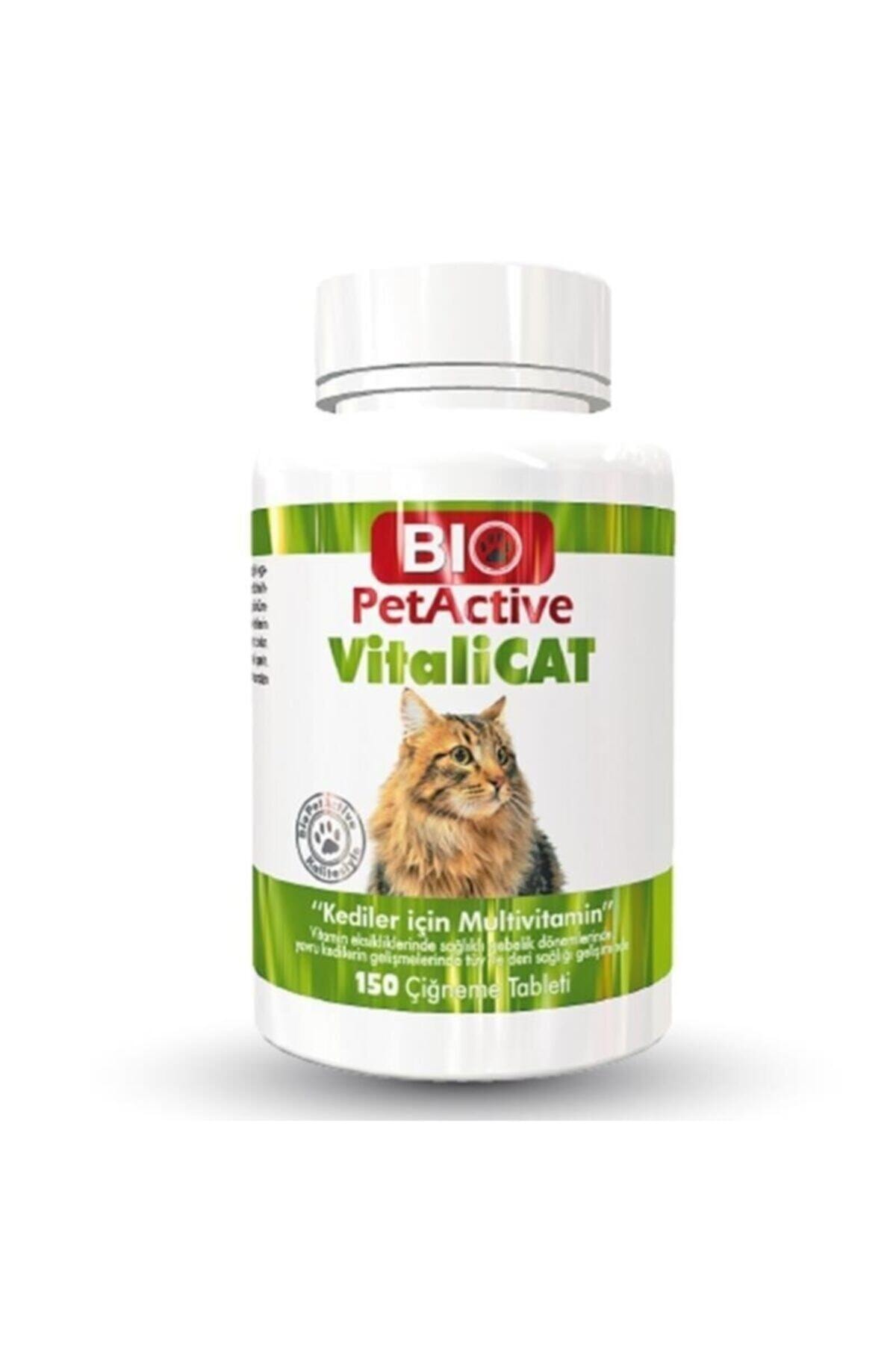 Bio PetActive Bio Vitalicat Kediler Multivitamin 150 Tablet