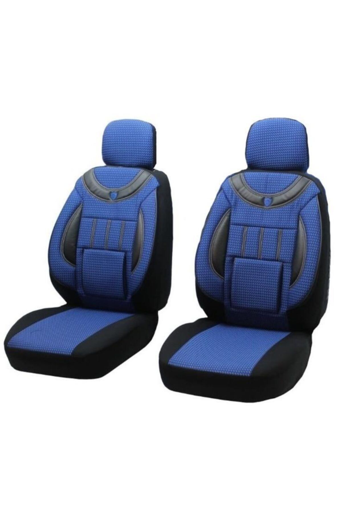KGS OTO KILIF Hyundai Starex Uyumlu Kamyonet 2+1 Koltuk Kılıfı Mavi Siyah
