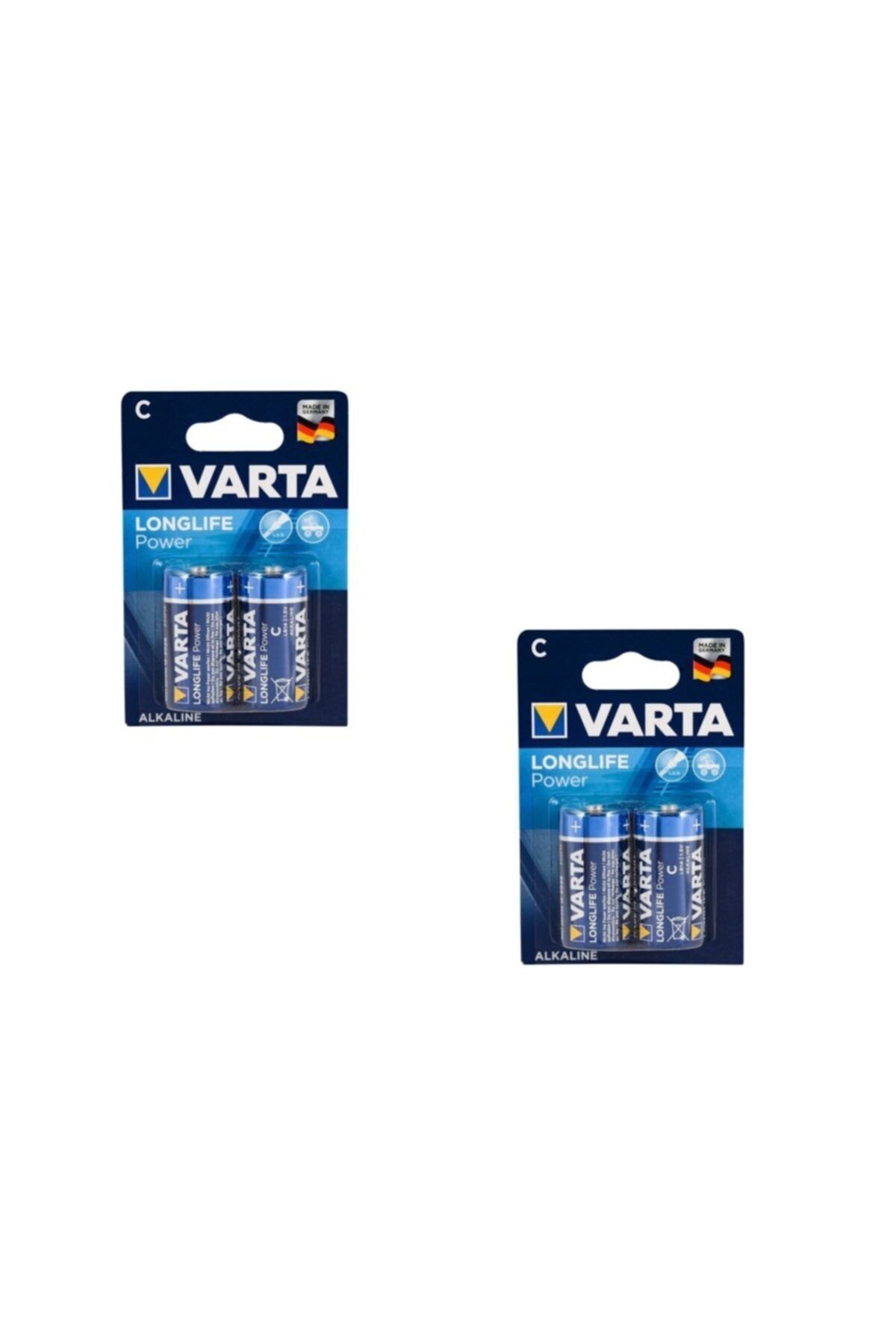 Varta Orta Pil Power Alkalin C 4914 2 Li 2 Paket