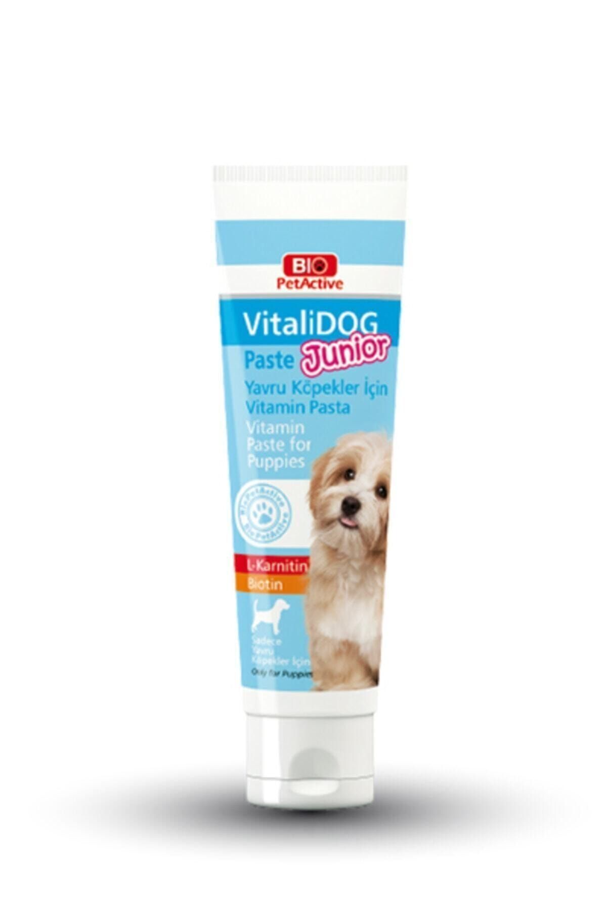 Bio PetActive Vitalidog Yavru Köpekler Için Vitamin Pasta 100 Ml