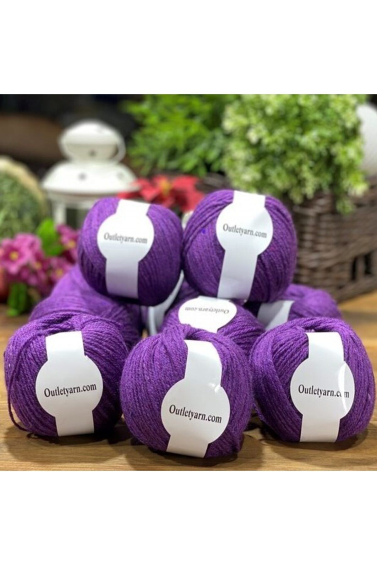 outletyarn (10 X 50 Gram) Ihraç Fazlası Lüks Akrilik Iplik 188