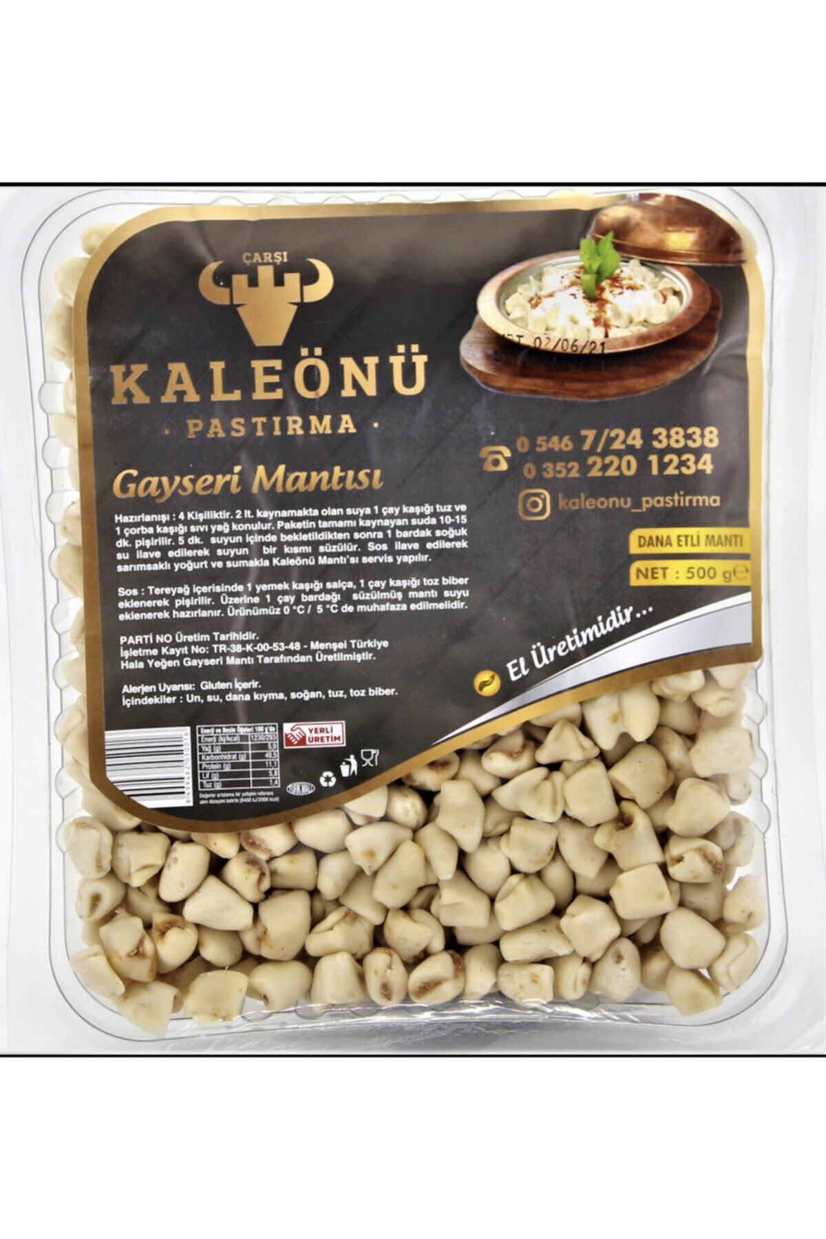 kaleönü Özel El Sıkımı Mantı (500 Gr)