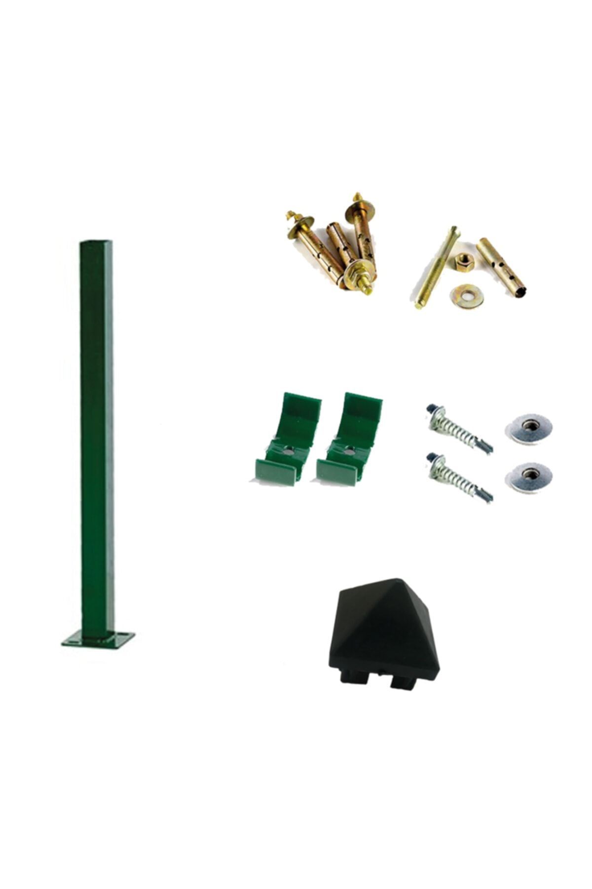 Telfence 75 Cm Profil Direk - Panel Çit Direği (aksesuarlı)