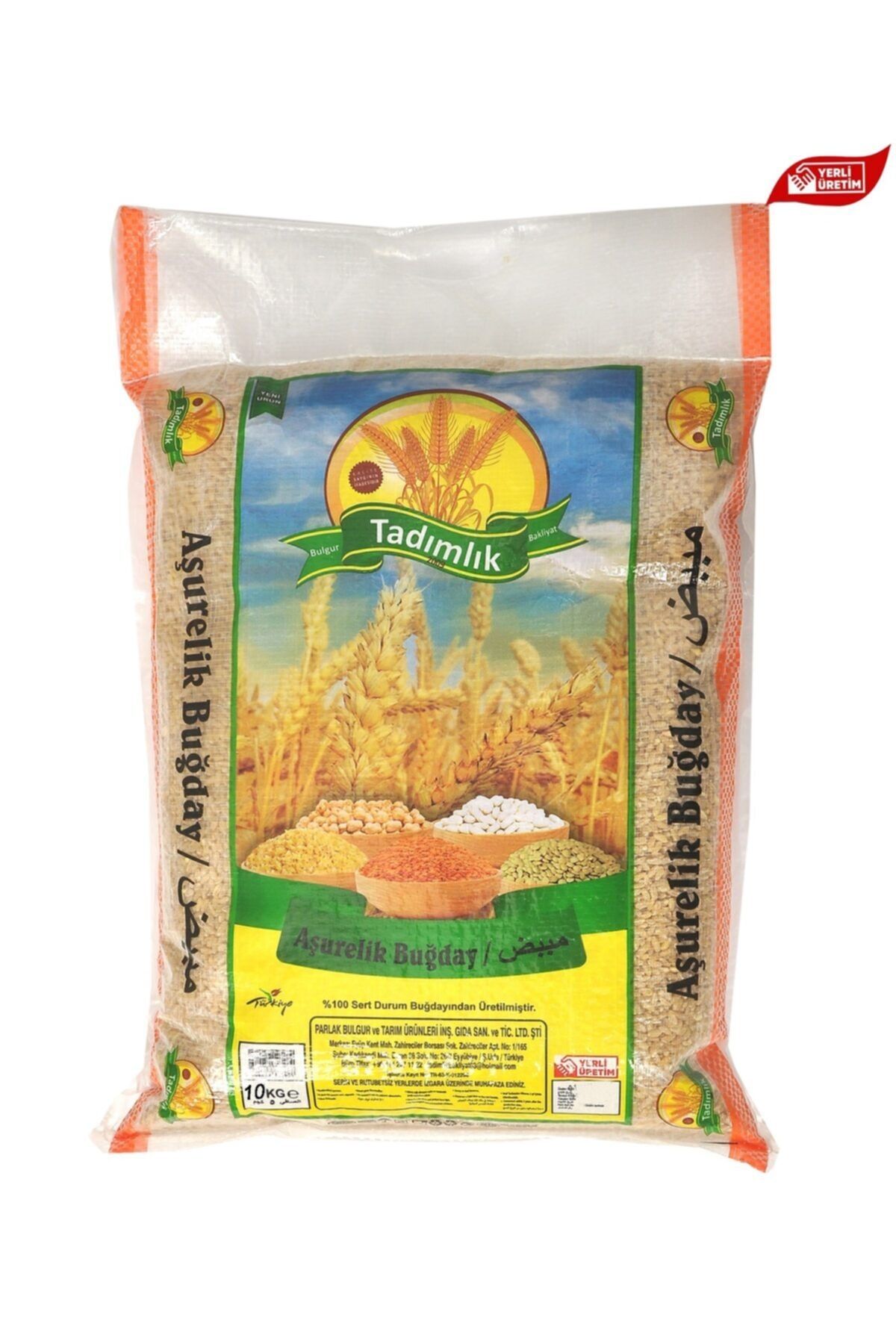 Tadımlık Urfa Aşurelik Buğday Çantalı 10 Kg