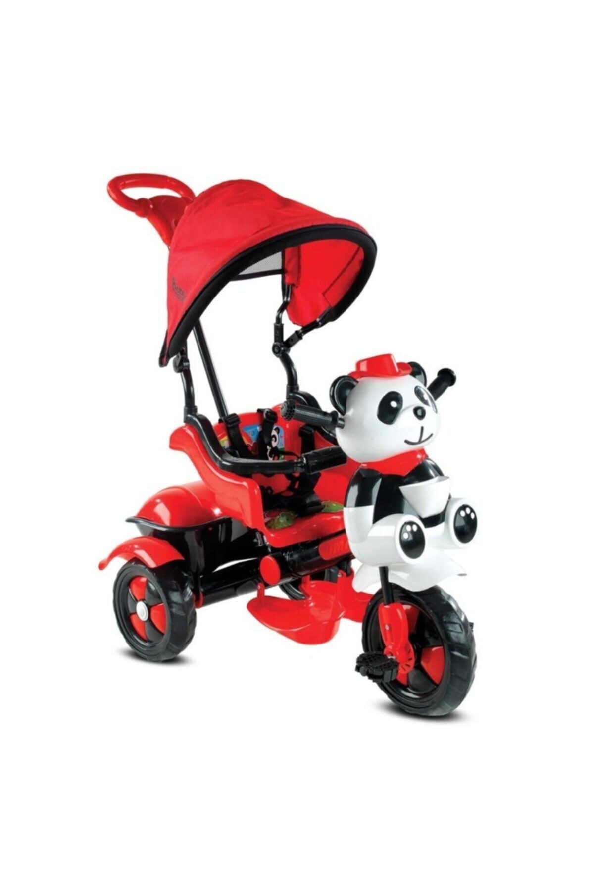 BabyHope 127 Little Panda Kontrollü 3 Tekerlekli Bisiklet