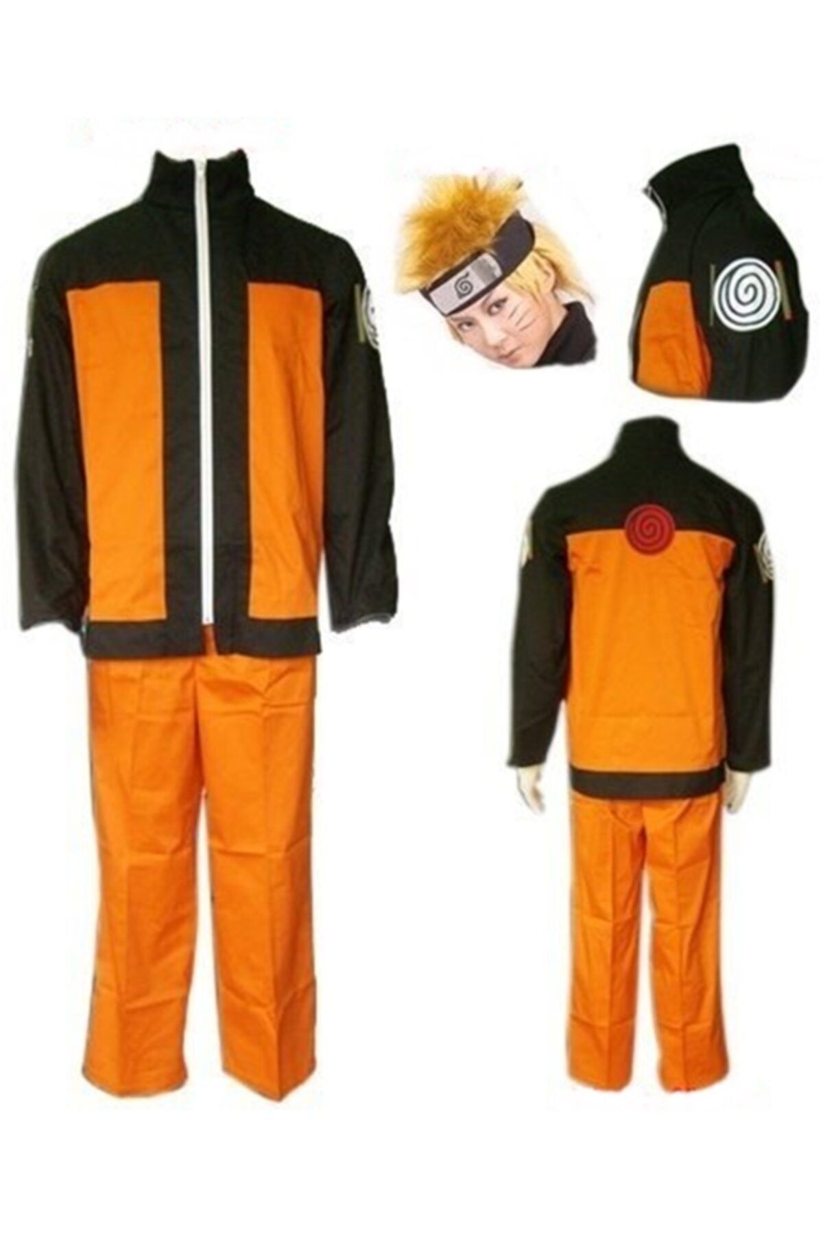 Kostüm Sarayı Naruto Uzumaki Kostümü