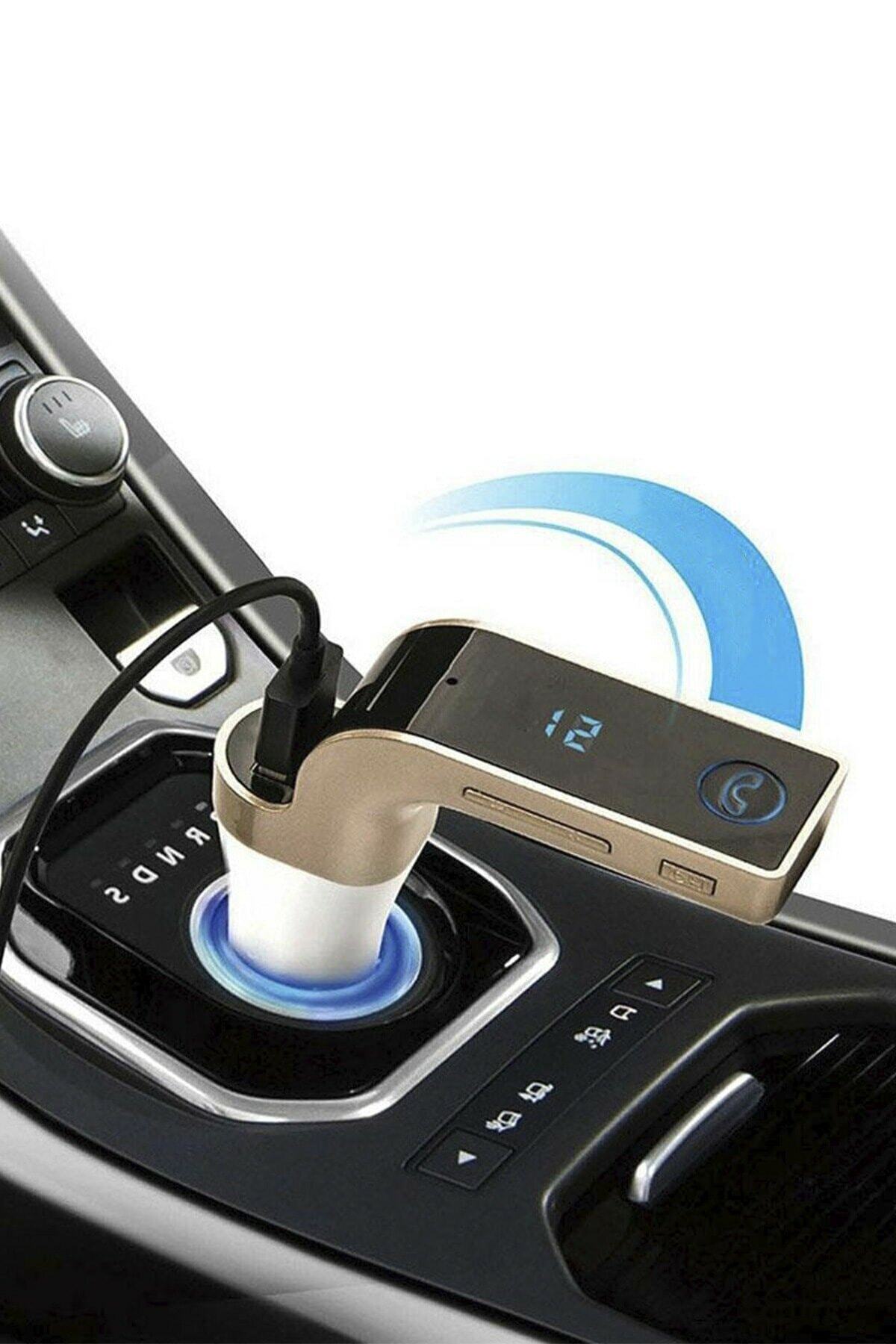 AYKIZ Mitsubishi L-300 Uyumlu Oto Bluetooth Kit Fm Transmitter Çakmaklık Teyp