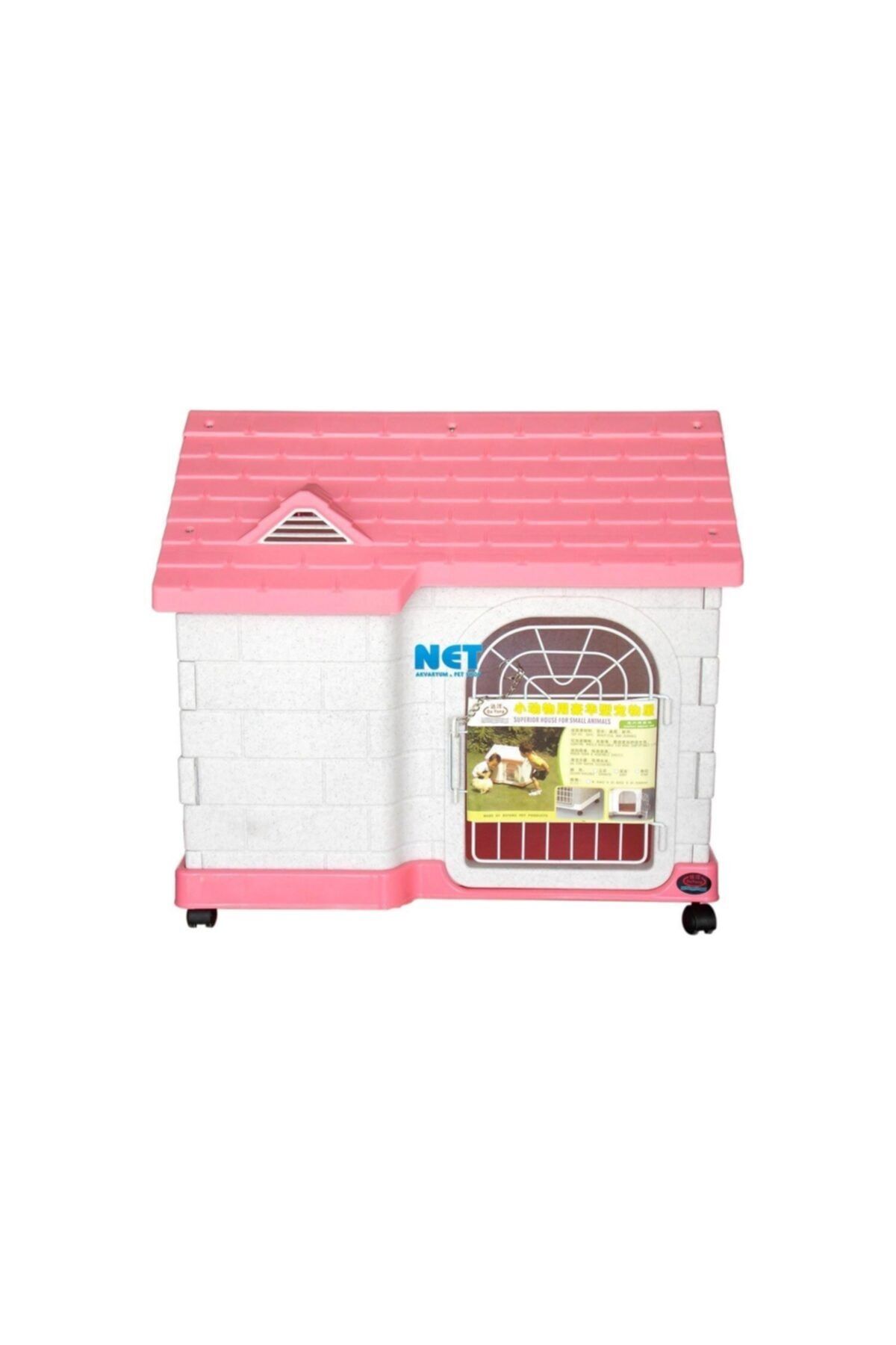 Dayang Kedi-köpek Kulubesi Pembe