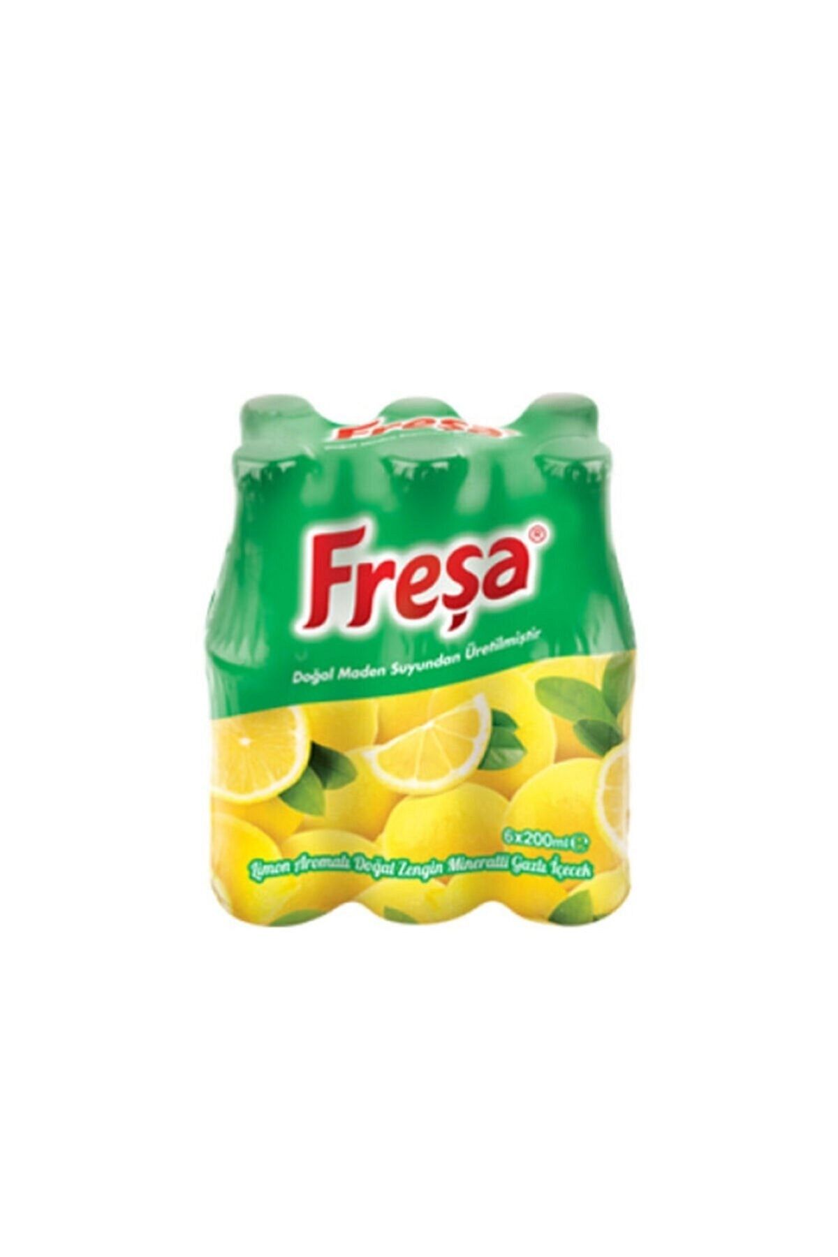 FREŞA Soda Limon Aromalı 200 ml 6'lı