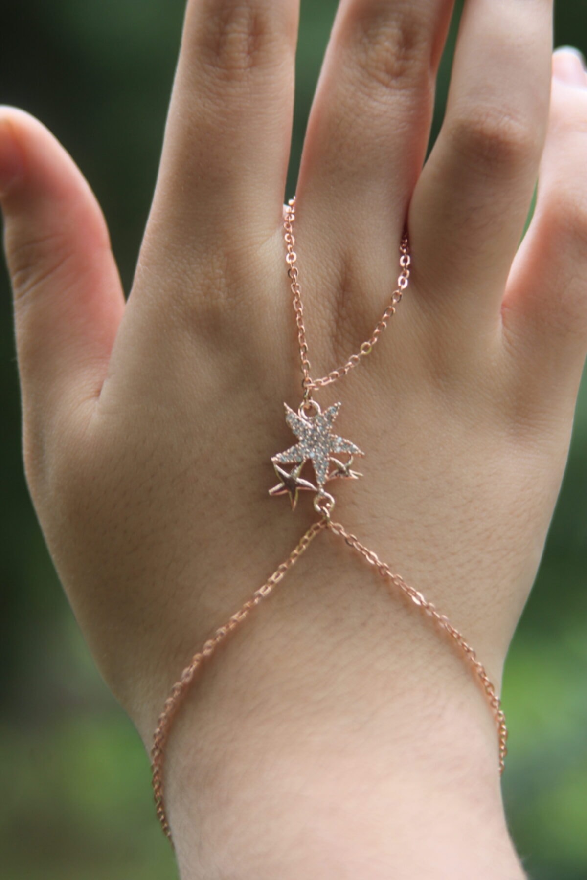 ZİRKONTAŞ Zirkon Taşlı Yıldızlı Şahmeran