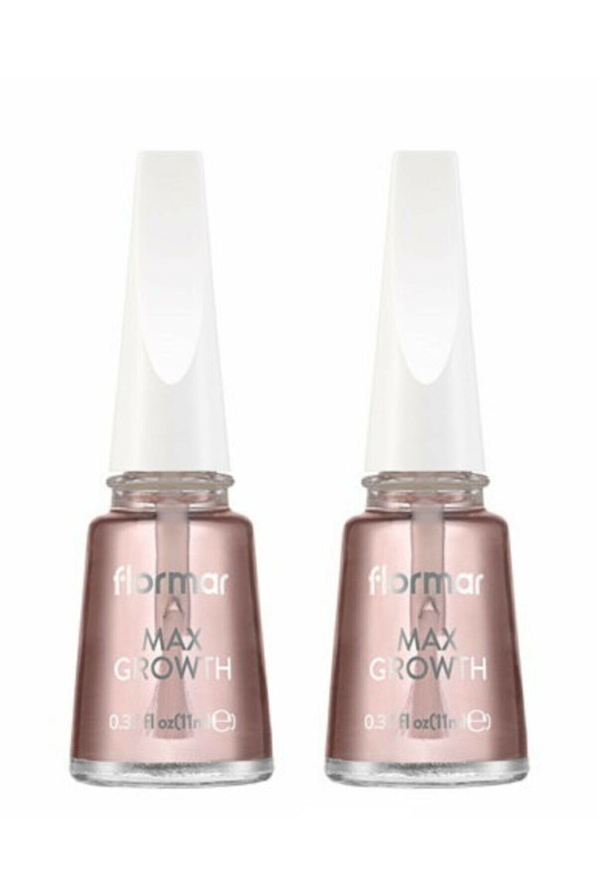 Flormar Larin Max Growth - Uzatıcı Etkili Tırnak Bakım Jeli 11ml X2 Adet