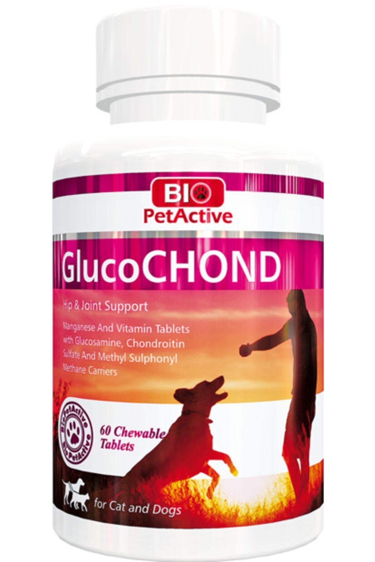 Bio PetActive Glucochond | Kedi Ve Köpekler Için Eklem Güçlendirici 60 Tablet