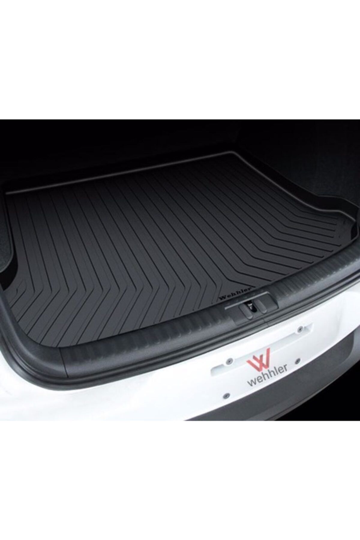 WEHHLER Peugeot 206 1999 Sonrası 3d Su Kanallı Bagaj Havuzu-bagaj Paspası