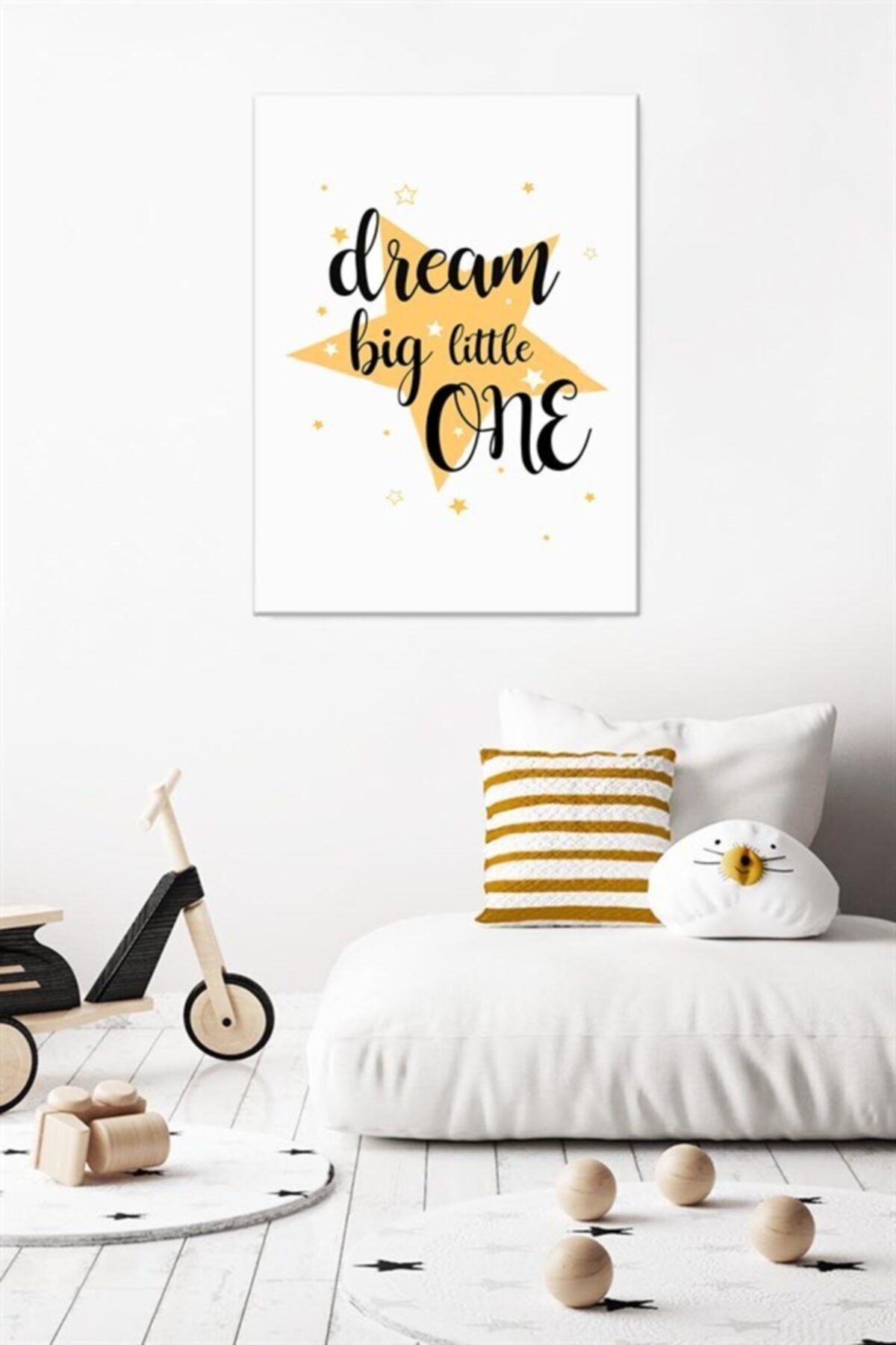 MARKADEKOR 060 Dream Big Kanvas Çocuk Tablo