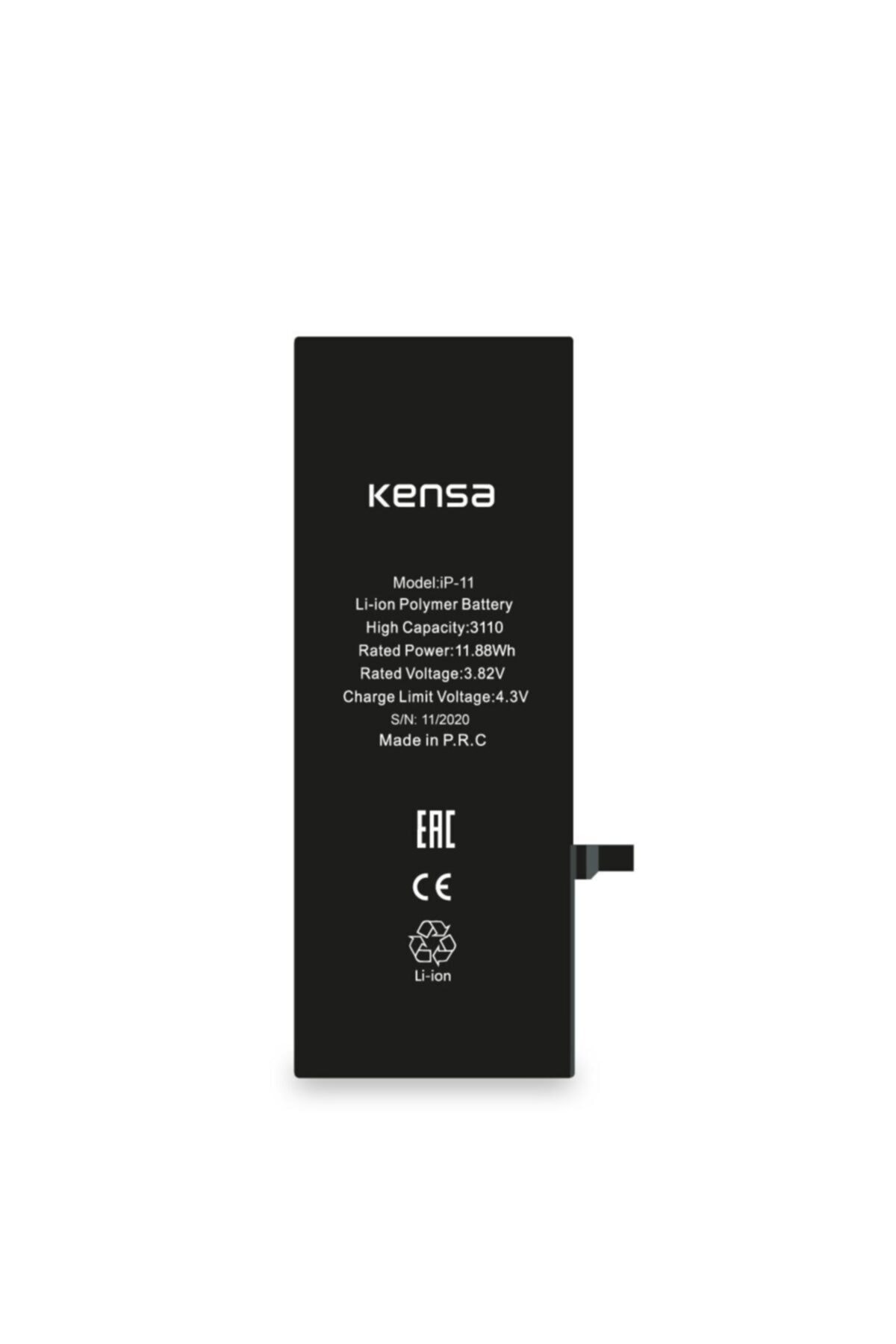 Kensa Iphone 11 3110 Uyumlu  Mah Batarya Pil Tamir Seti Hediye