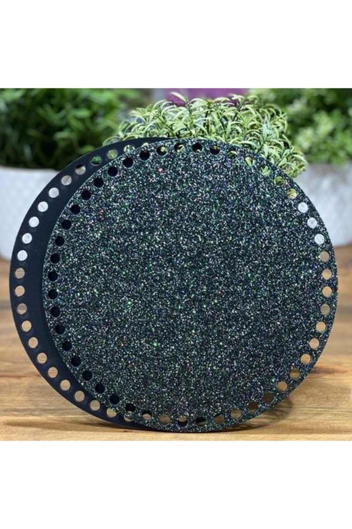 Diva İplik Diva Line Çanta Kenarı Ahşap Simli 2'li (çap: 20 Cm) Sck-06