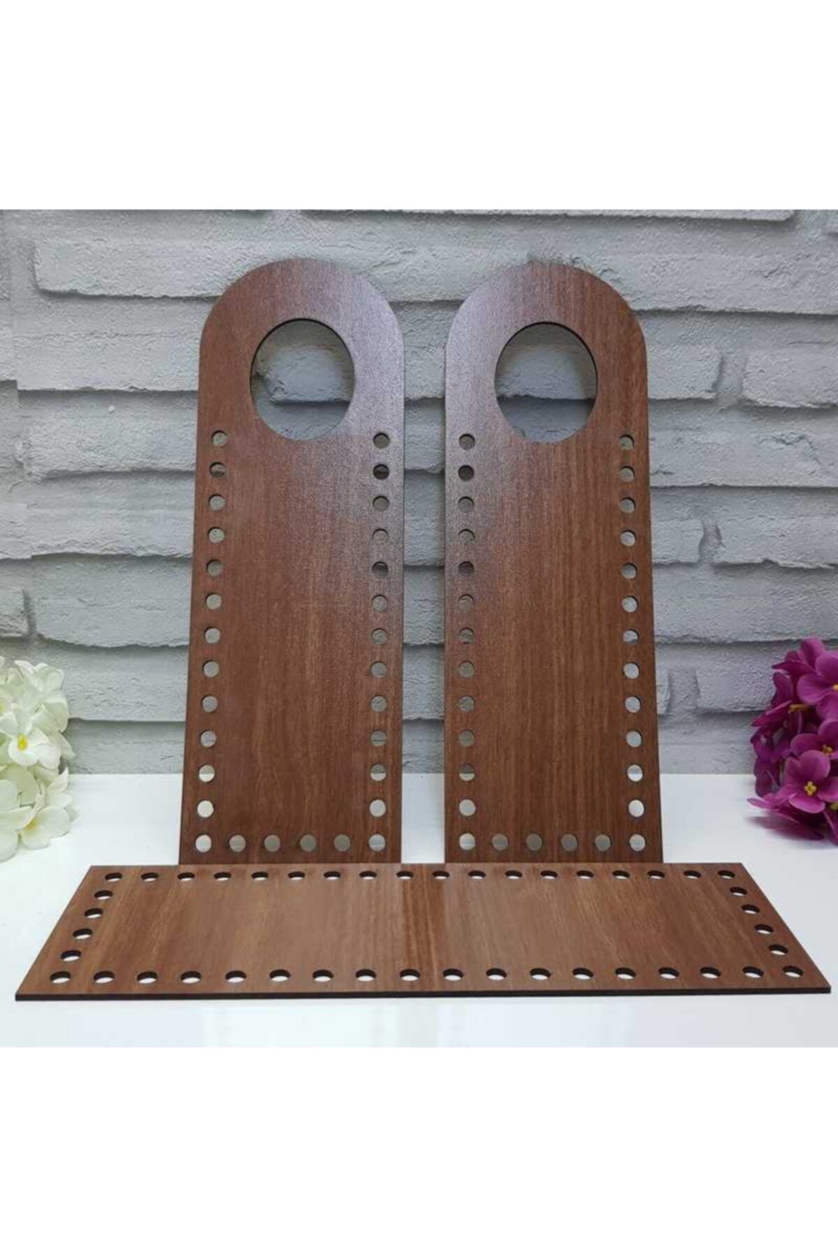 Diva İplik Diva Line Çanta Seti Ahşap 3lü (30x10 Cm) 253