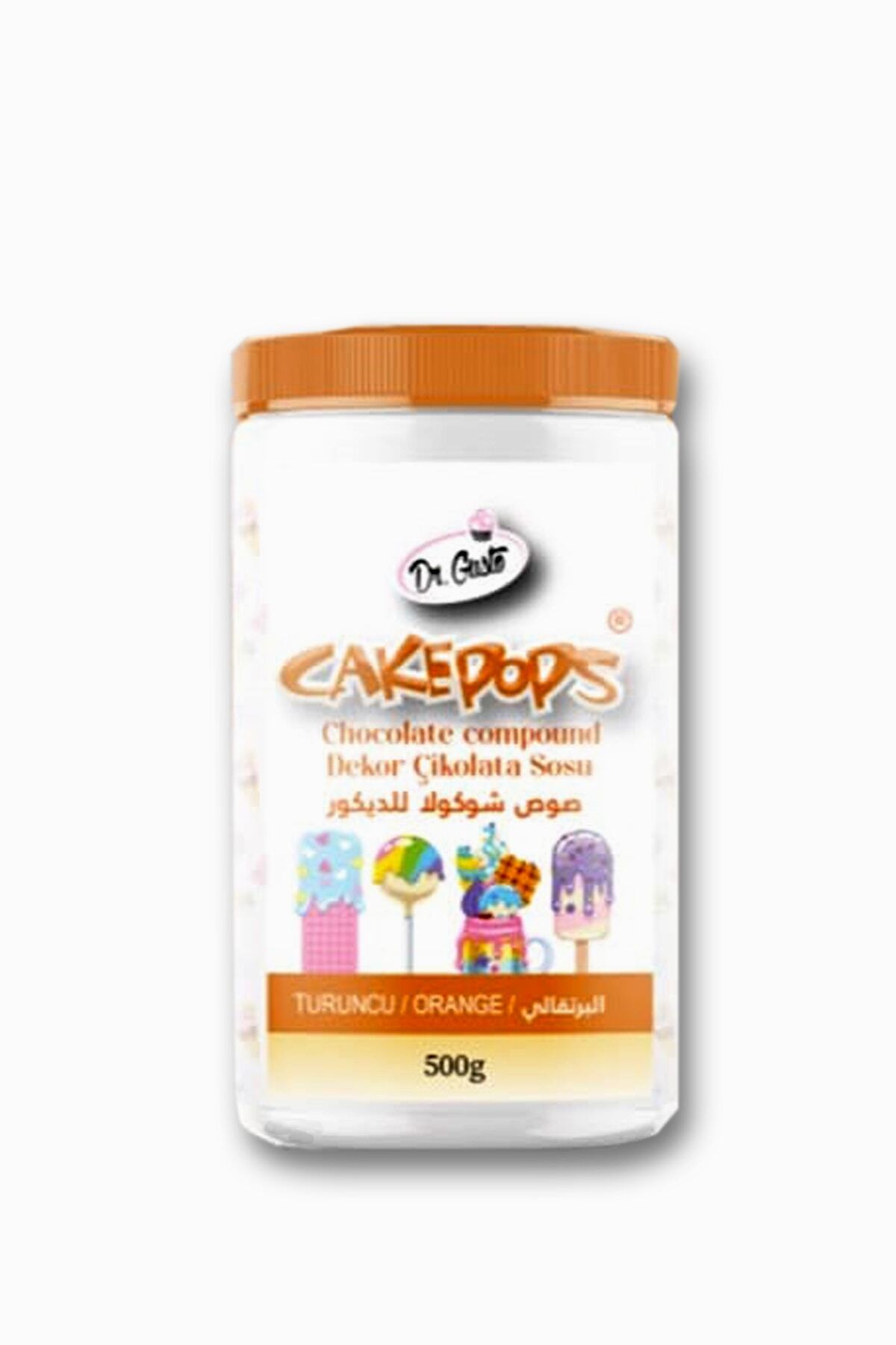 Dekamis Cakepops Çikolata Sosu 500 Gr Turuncu Kaplama Sosu