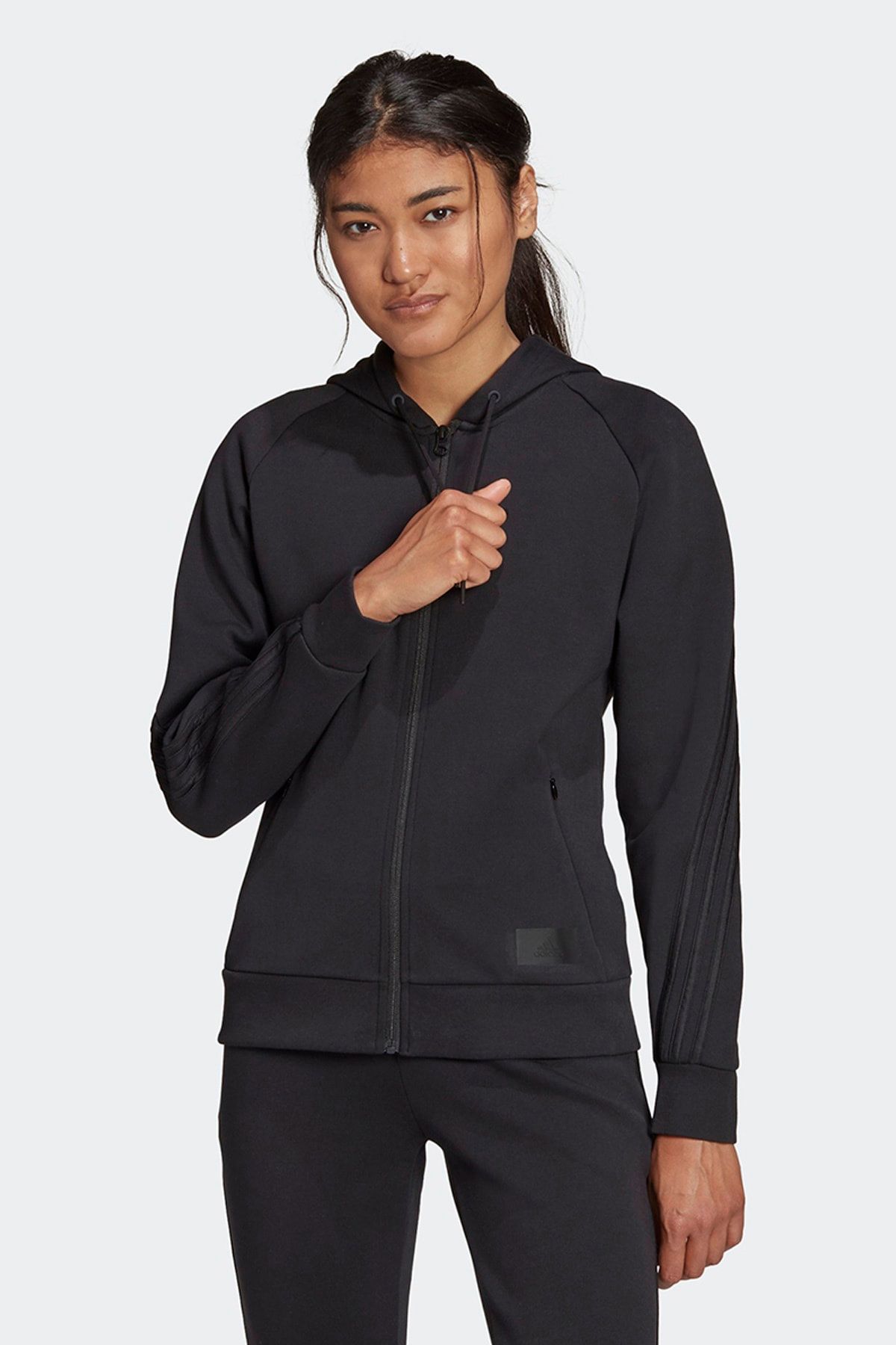 adidas Kadın Günlük Eşofman Üstü W Fı 3s Fz Reg Hb2971