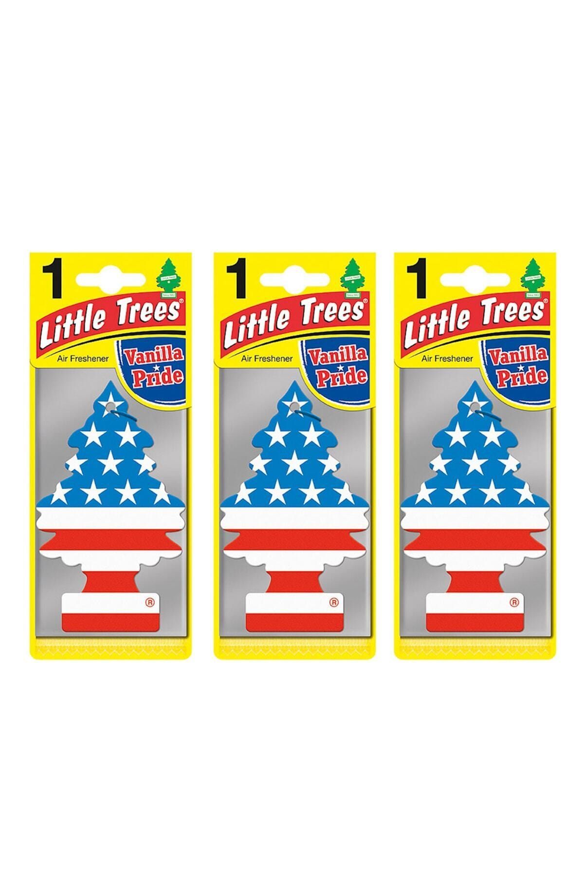 Car Freshner Little Trees Oto Kokusu 3'lü Vanilla Pride