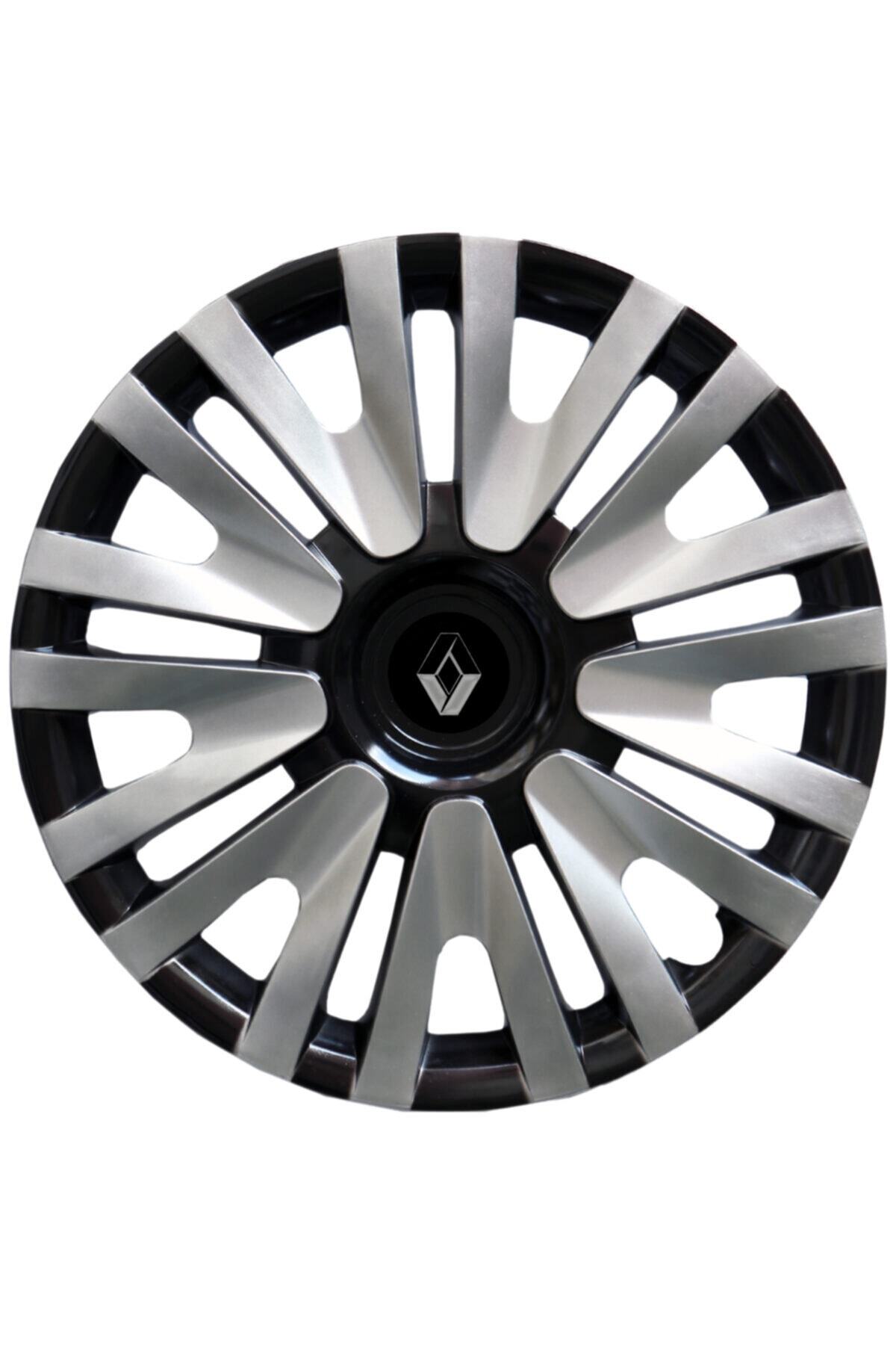 KADİROĞLU Kırılmaz Renault R12 Toros 13'' Inç Uyumlu Jant Kapağı 4 Adet 1 Takım 3001 Logo Hediyeli