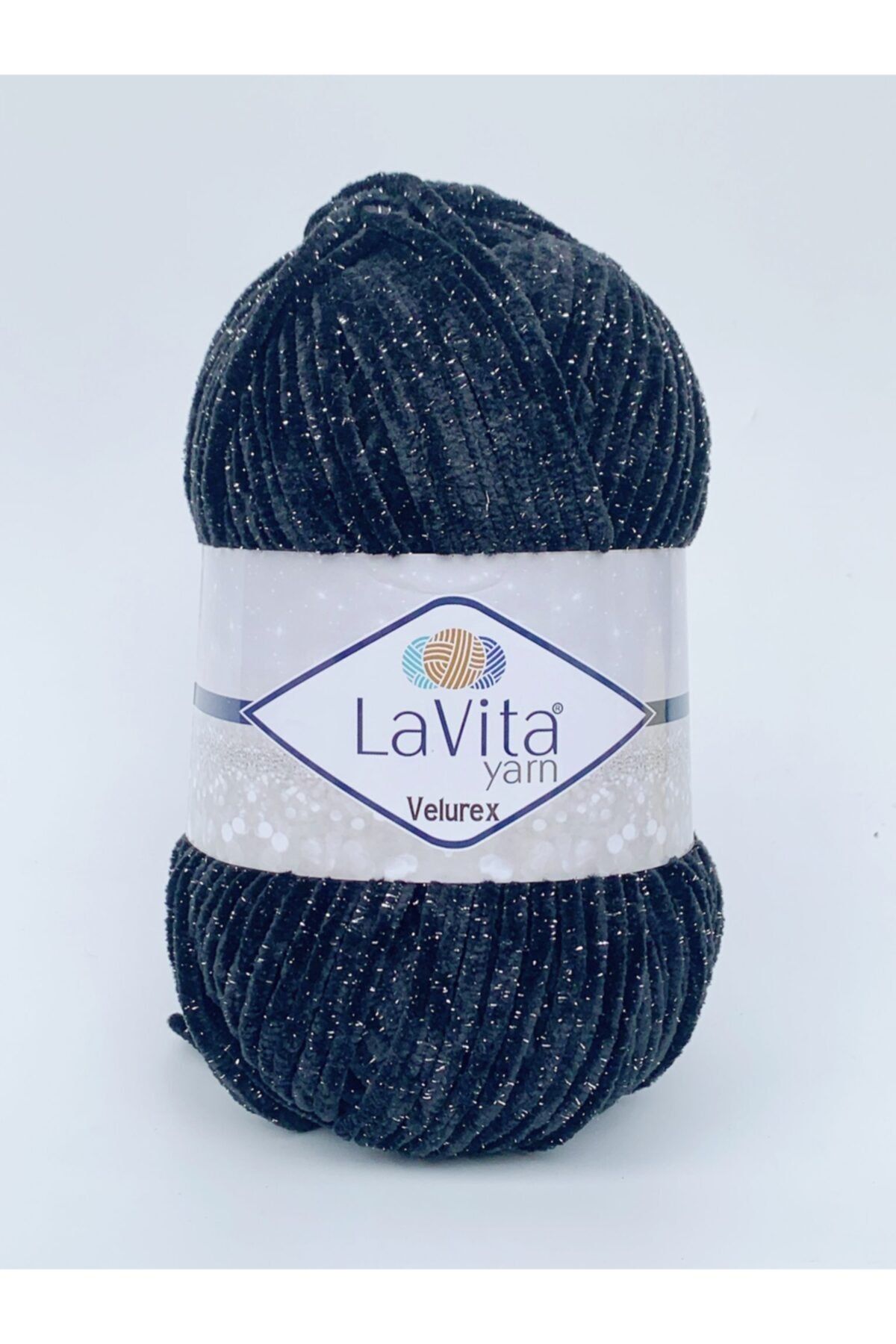 LaVita Yarn Velurex 6500 Kadife Simli Ip / Örgü Iplik
