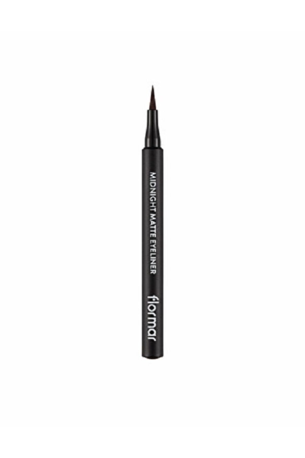 Flormar Mıdnıght Matte Eyelıner Yoğun Siyah,mat Likit Göz Kalemi 003\ndark Blue